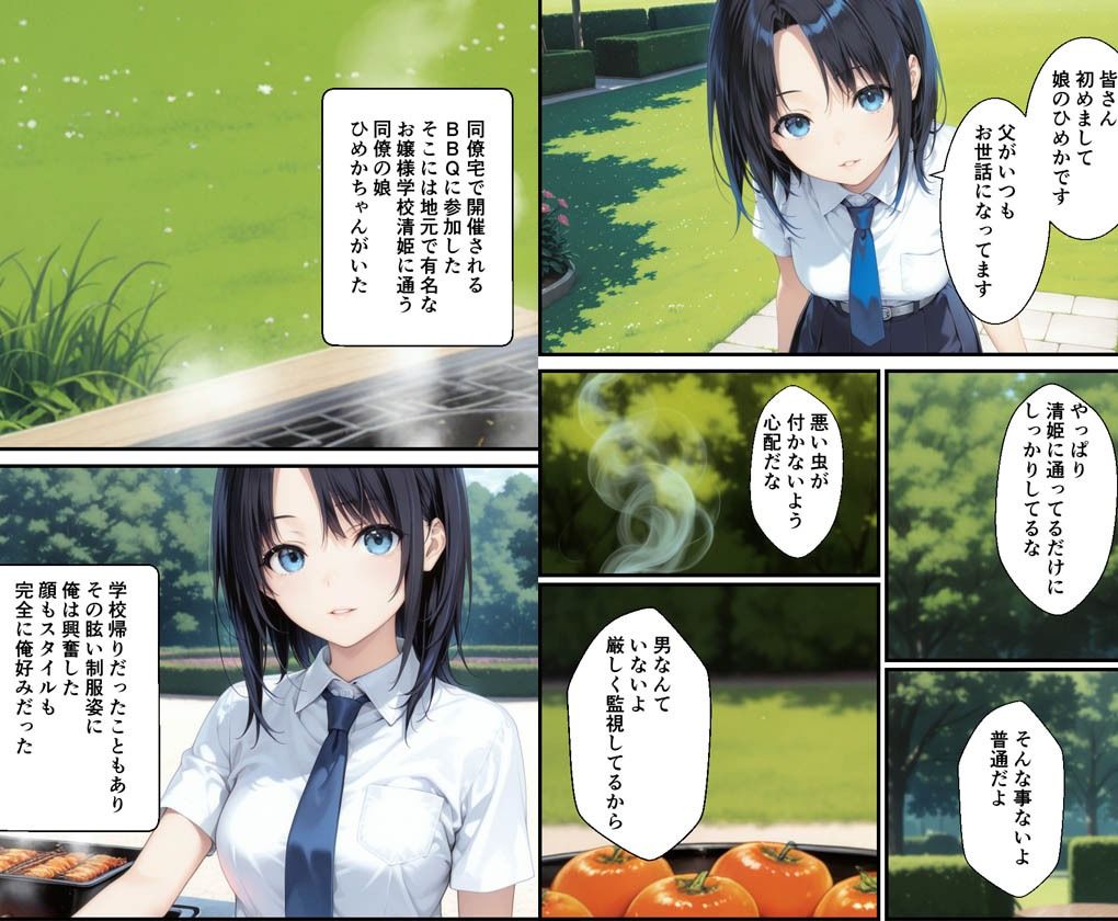 お嬢様校に通う同僚の娘が俺好み過ぎて弱みを握って中出しした話 画像1