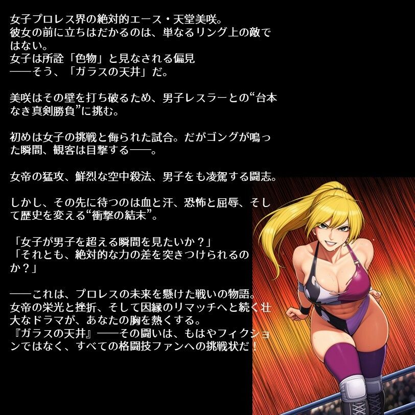 ガラスの天井-女帝陥落屈辱失禁。 画像1