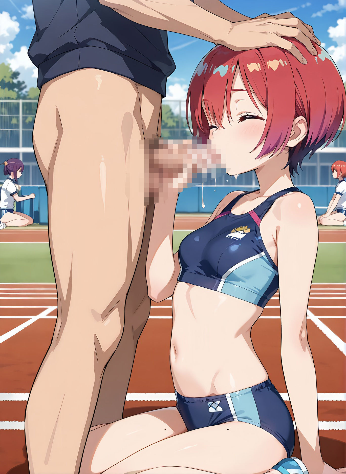 サンプル画像5:アマテって変な陸上部に入っているよな！(false alarm) [d_651943]