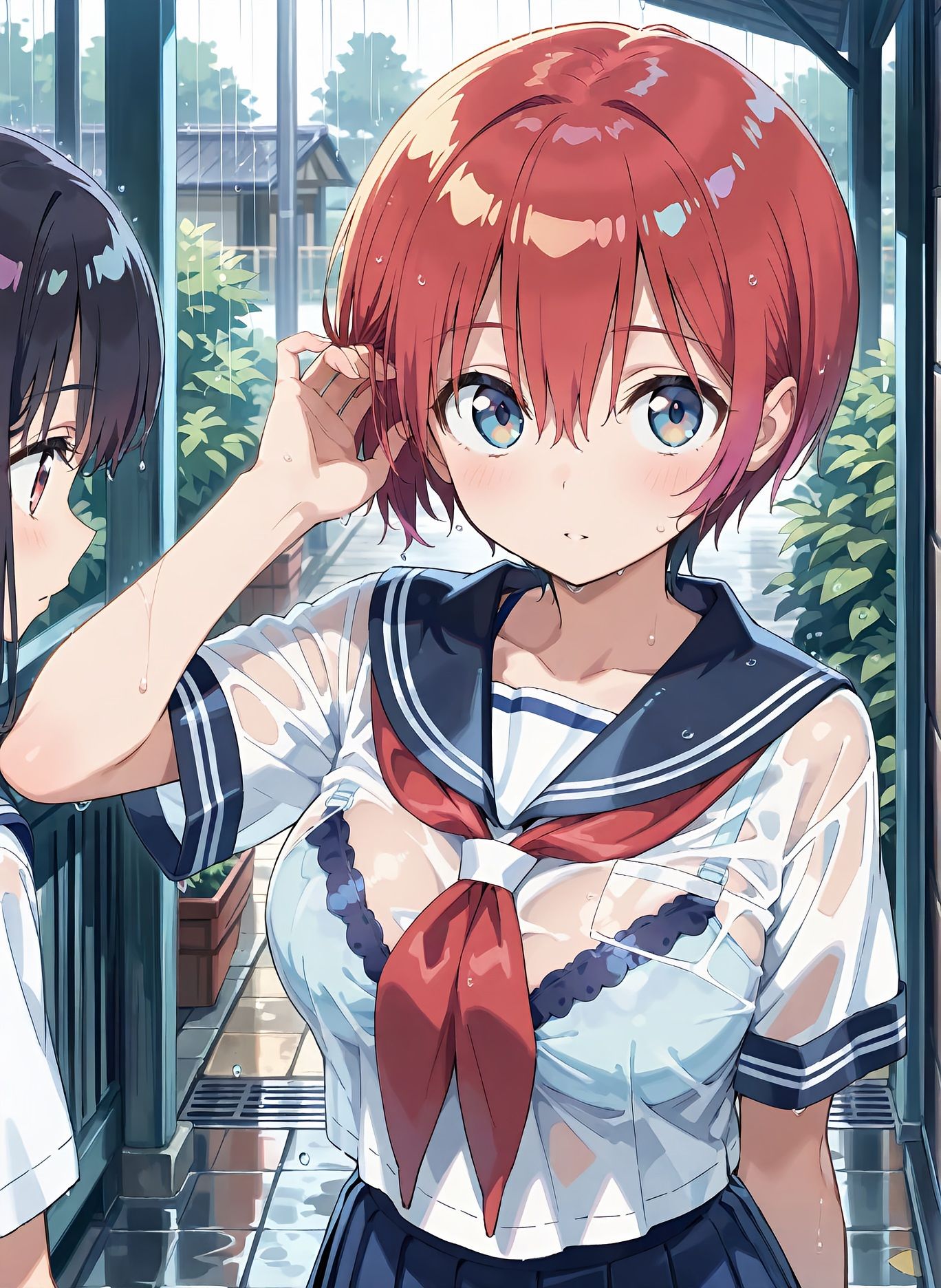 サンプル画像6:アマテって変な陸上部に入っているよな！(false alarm) [d_651943]