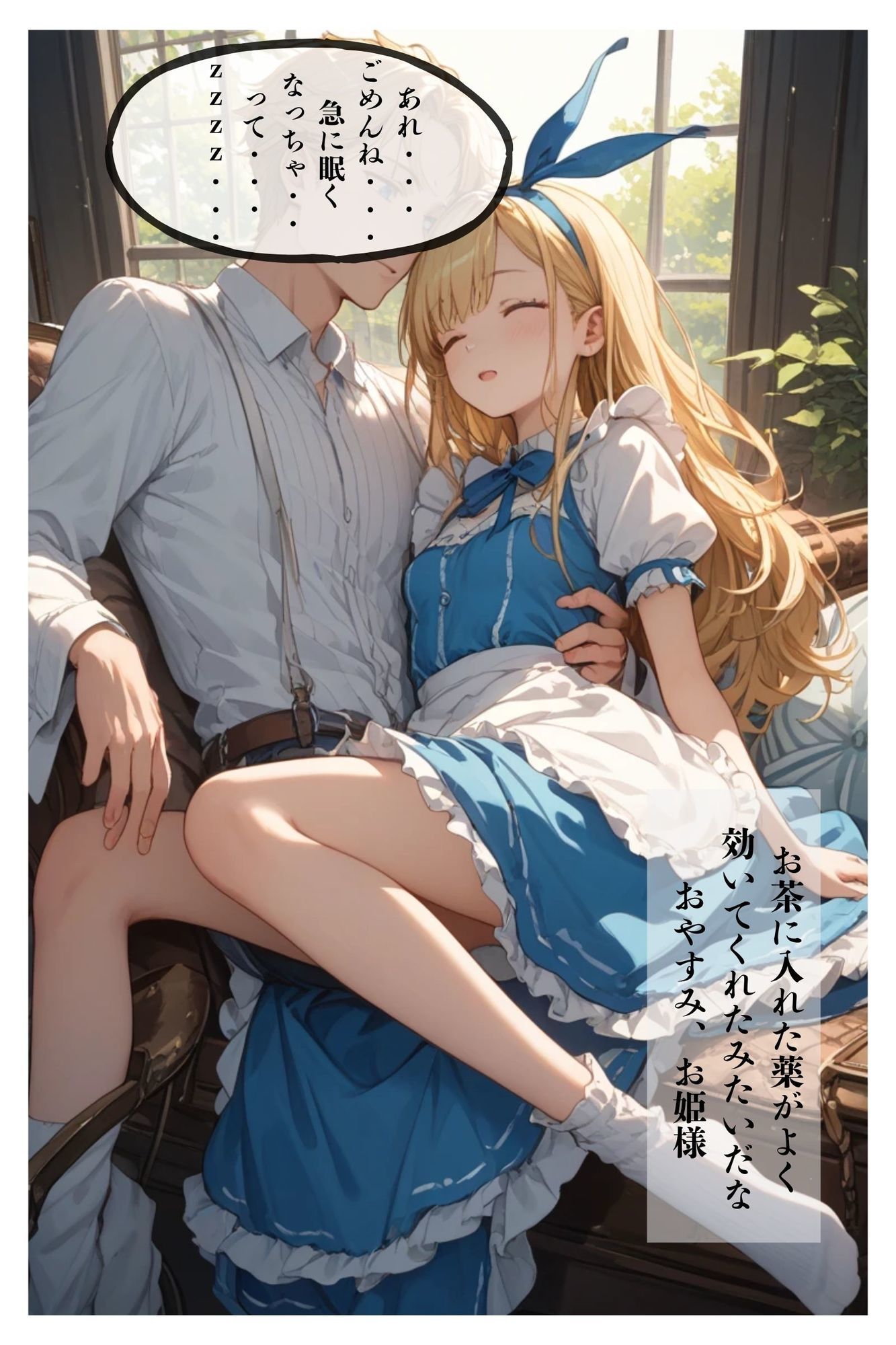 サンプル画像2:グリモワールSEX 不思議の国のアリス 1(AIとエロス) [d_652172]