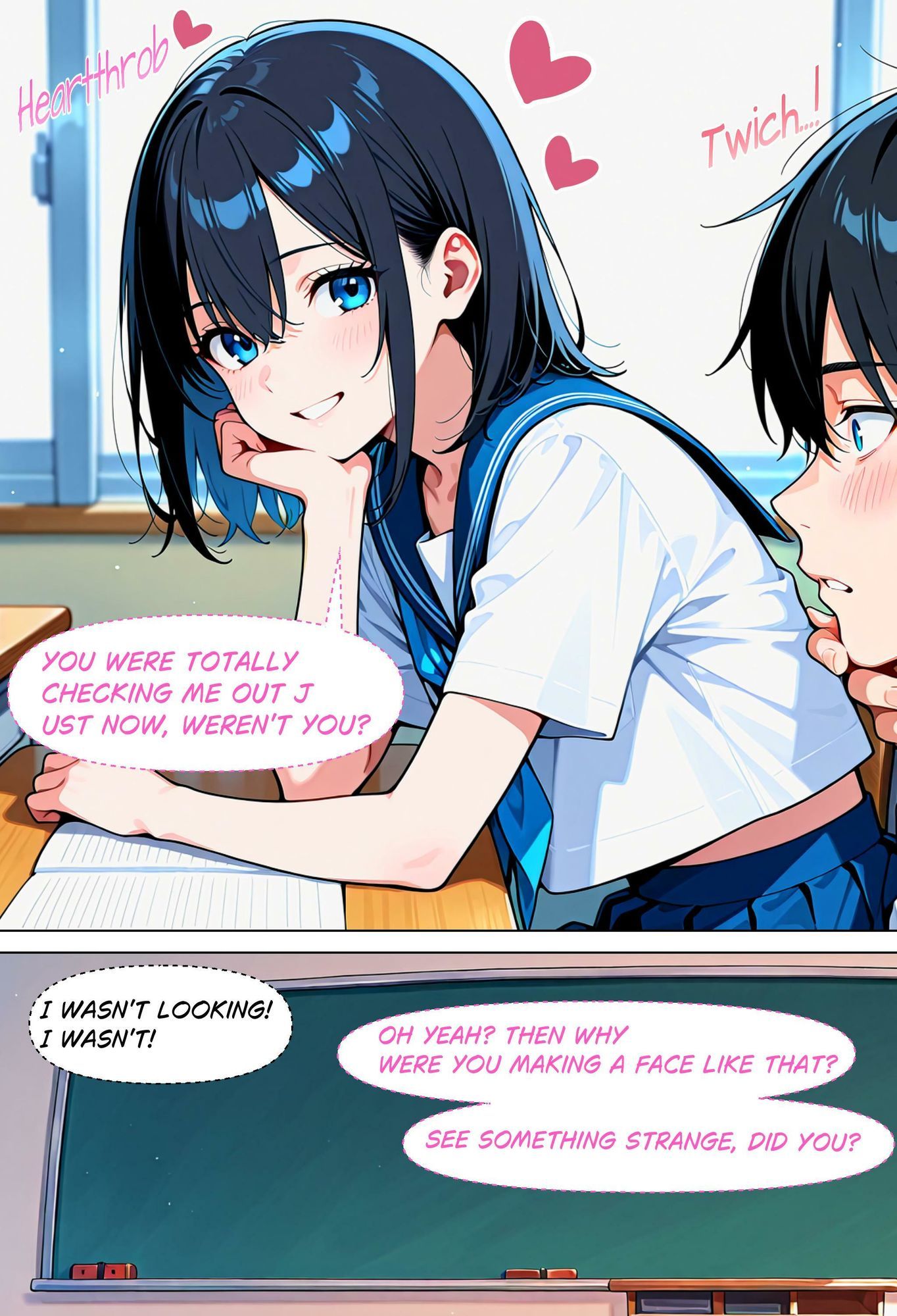 【ENGLISH】I TRANSFERRED SCHOOLS AND WAS PUNISHED BY A FEMBOY’S D♂CK 画像3