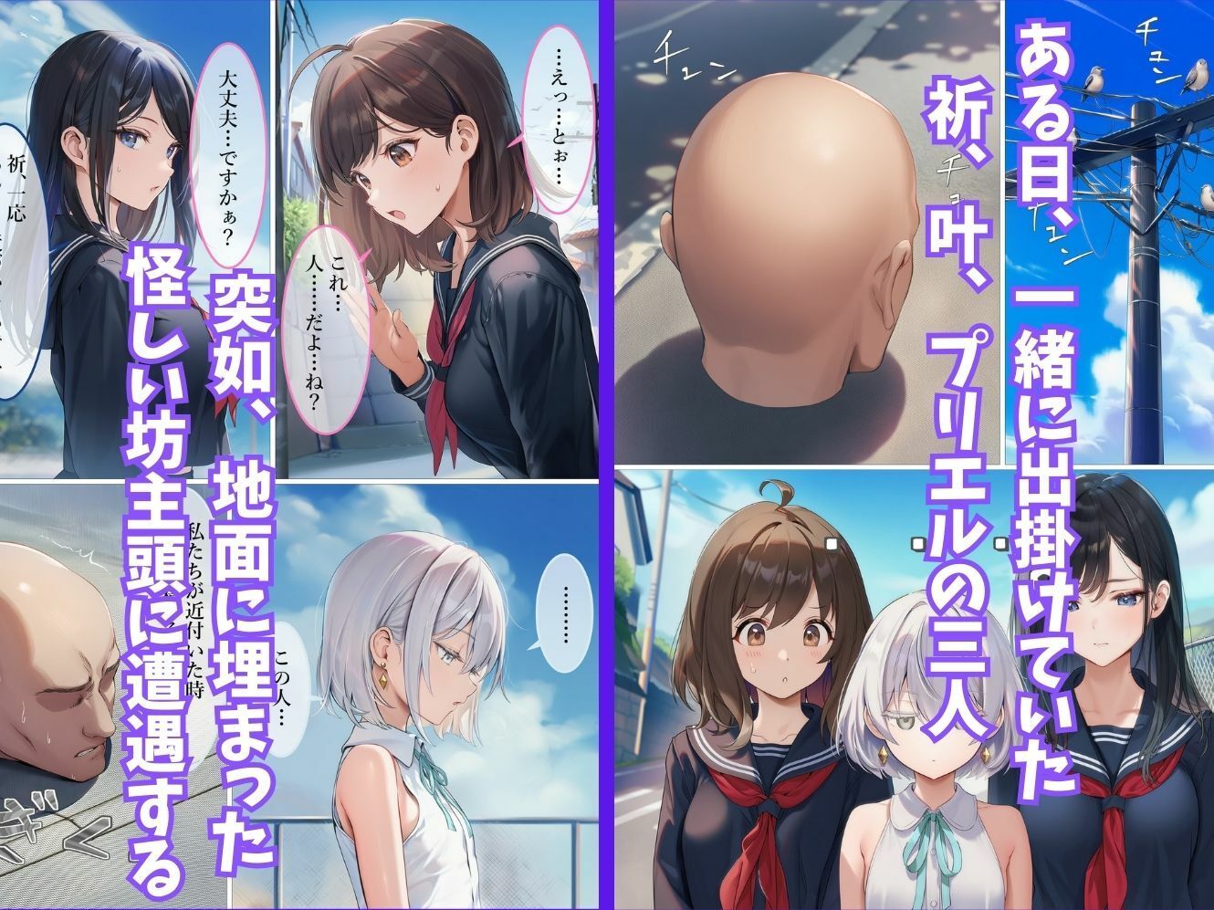 サンプル画像1:魔法少女WISHES 番外編 変態足フェチ兄弟現る！(むほー地帯) [d_653075]