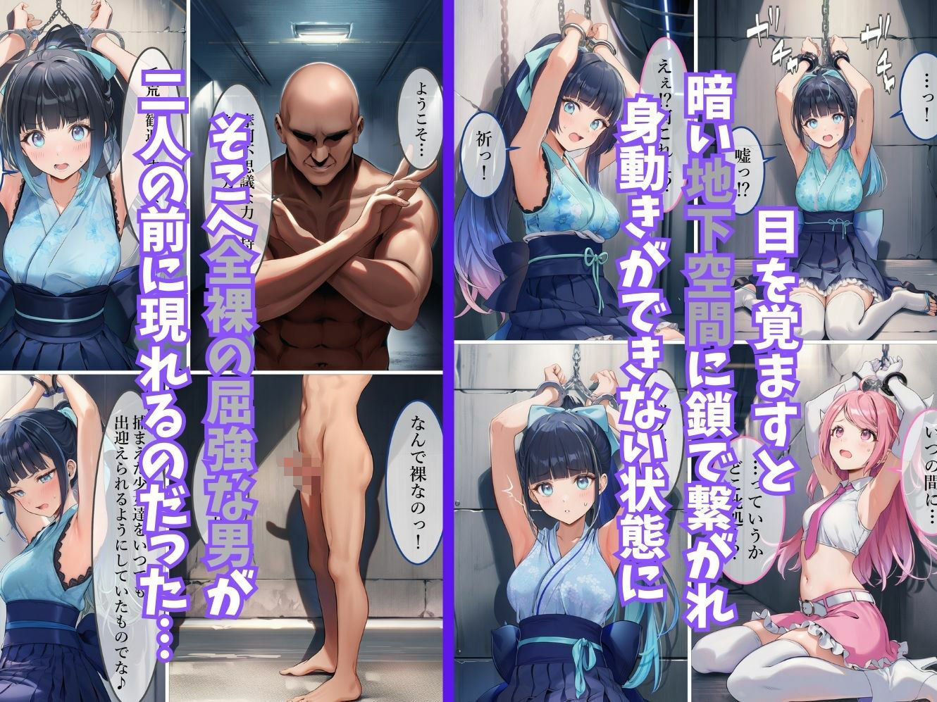 サンプル画像3:魔法少女WISHES 番外編 変態足フェチ兄弟現る！(むほー地帯) [d_653075]