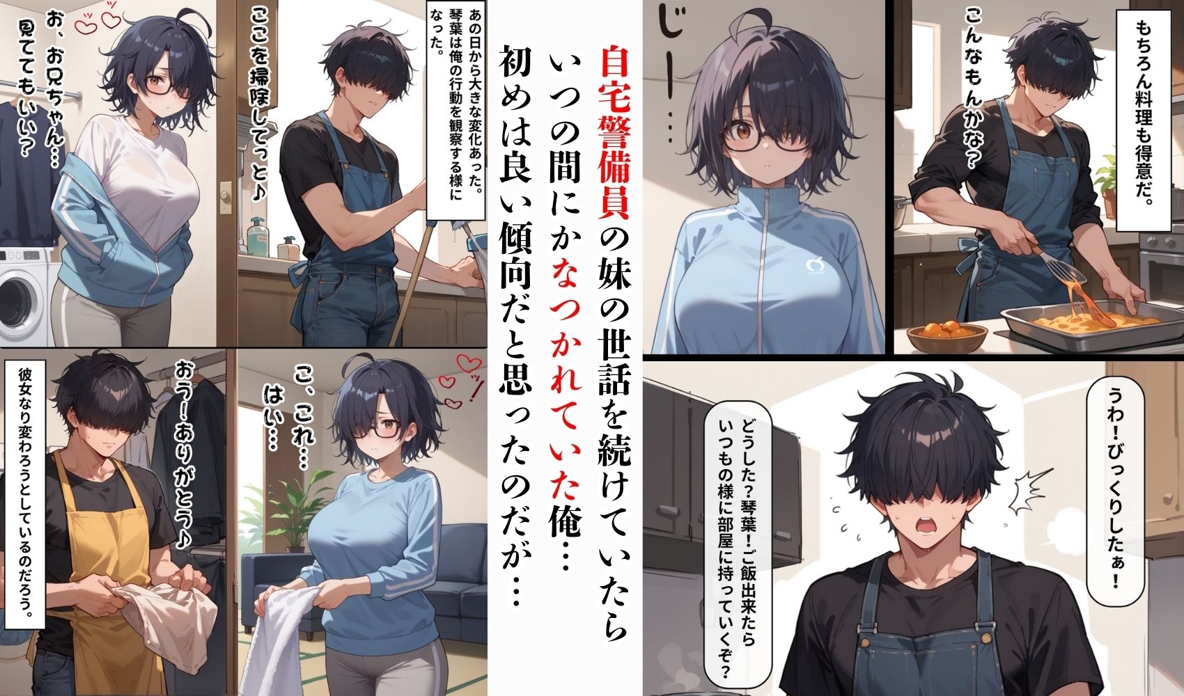 サンプル画像4:自宅警備員の義妹に優しくしたら違う意味でなつかれた話。(くりきんとん) [d_653102]