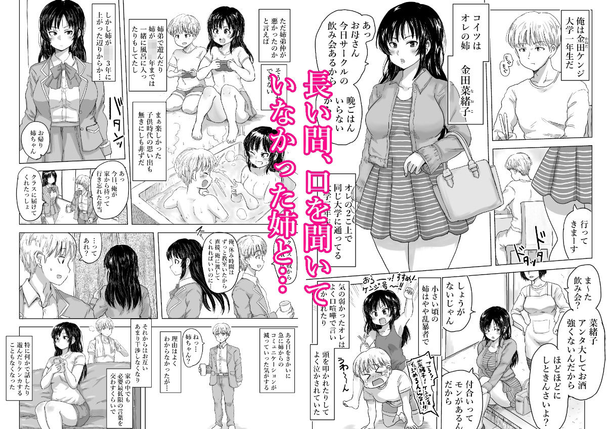 サンプル画像1:強気な姉が俺専用のオナホになった話(こしを＠サークルK) [d_653109]