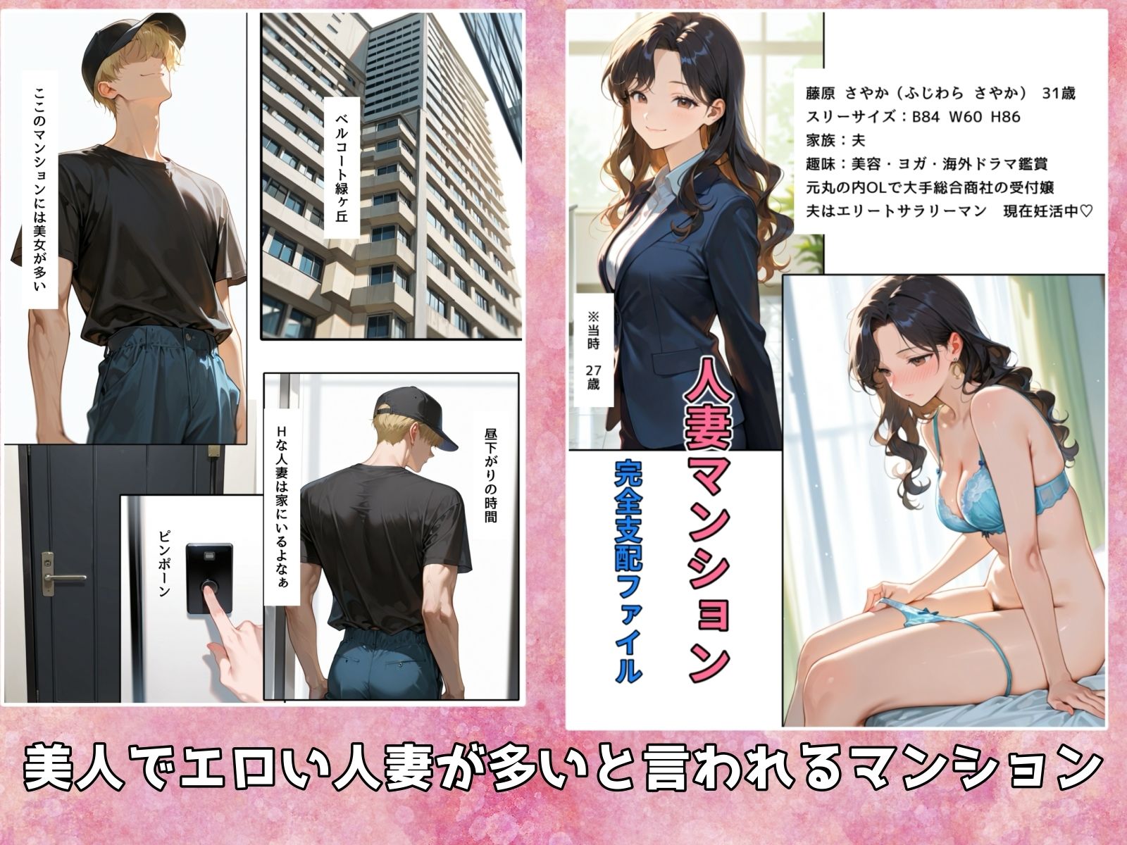 人妻マンション〜完全支配ファイル〜-1