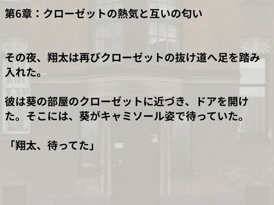 サンプル画像2:クローゼットで交わす匂い  後編(nawomi) [d_653442]