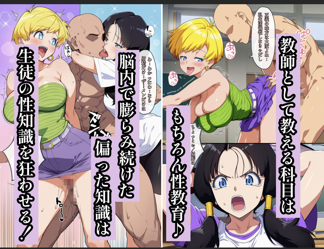 サンプル画像2:神龍に何願う？2(ぴんぴん丸) [d_653704]