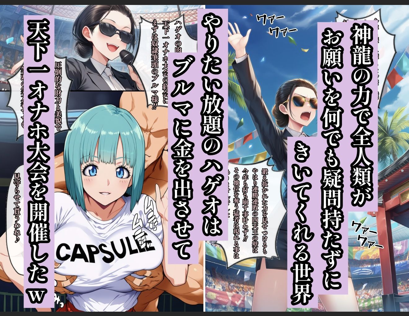 サンプル画像1:神龍に何願う？3(ぴんぴん丸) [d_653705]