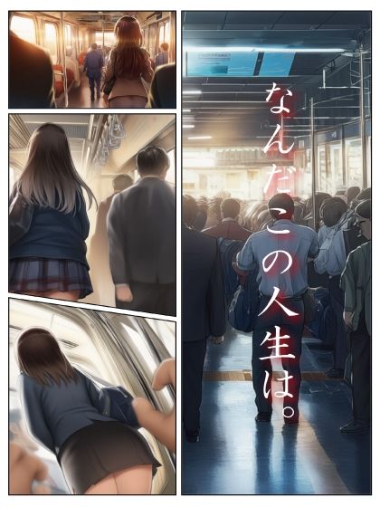 サンプル画像1:電車と俺。〜見てるだけ〜(お尻屋本舗) [d_653750]