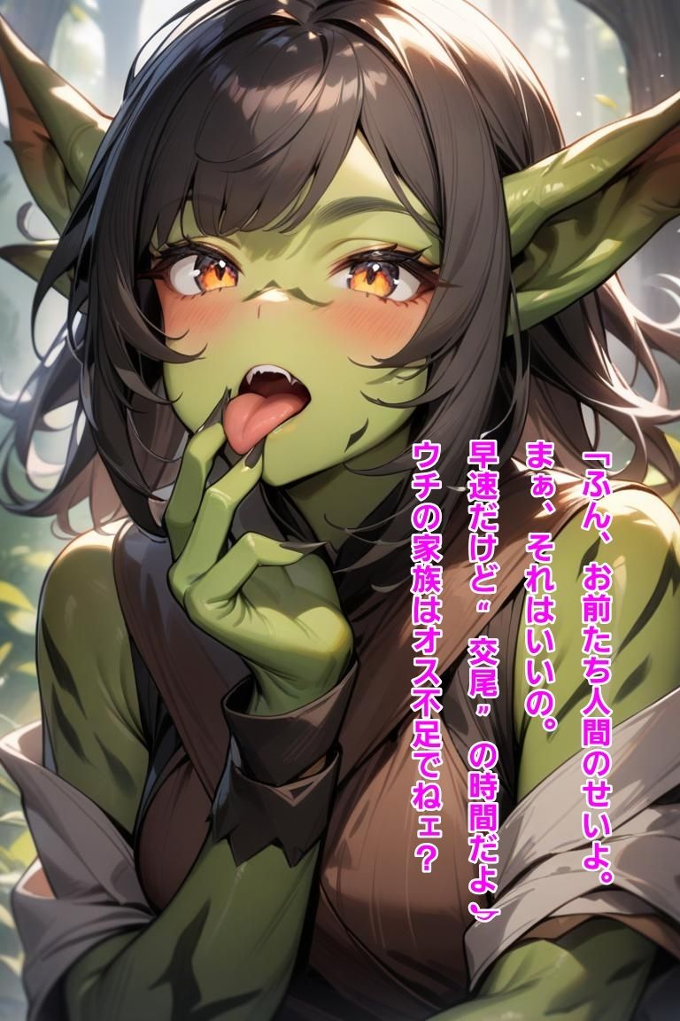 モンスター娘に蹂躙されて〜オーク・ゴブリン・ドライアド編〜 画像2