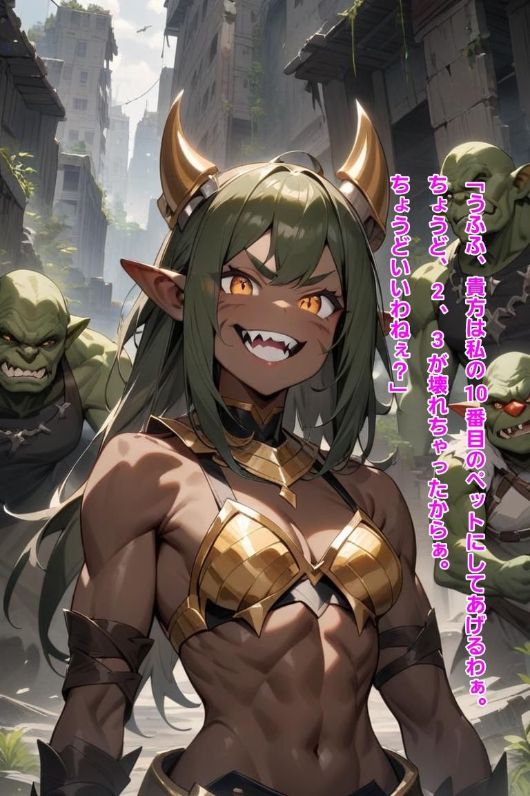 モンスター娘に蹂躙されて〜オーク・ゴブリン・ドライアド編〜 画像3