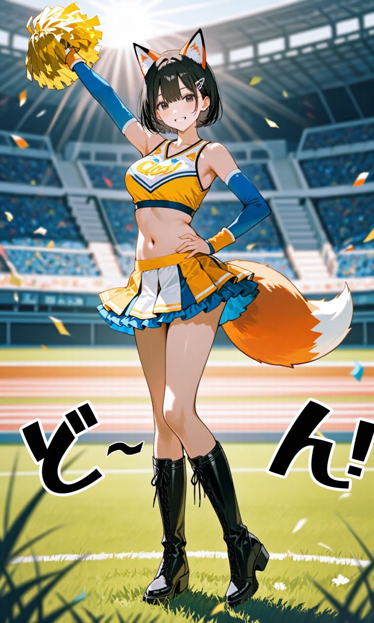 サンプル画像2:幼馴染は真夏のチアリーダー汗ばむ季節に芽生えた衝動(ちわまる同人誌展) [d_654140]