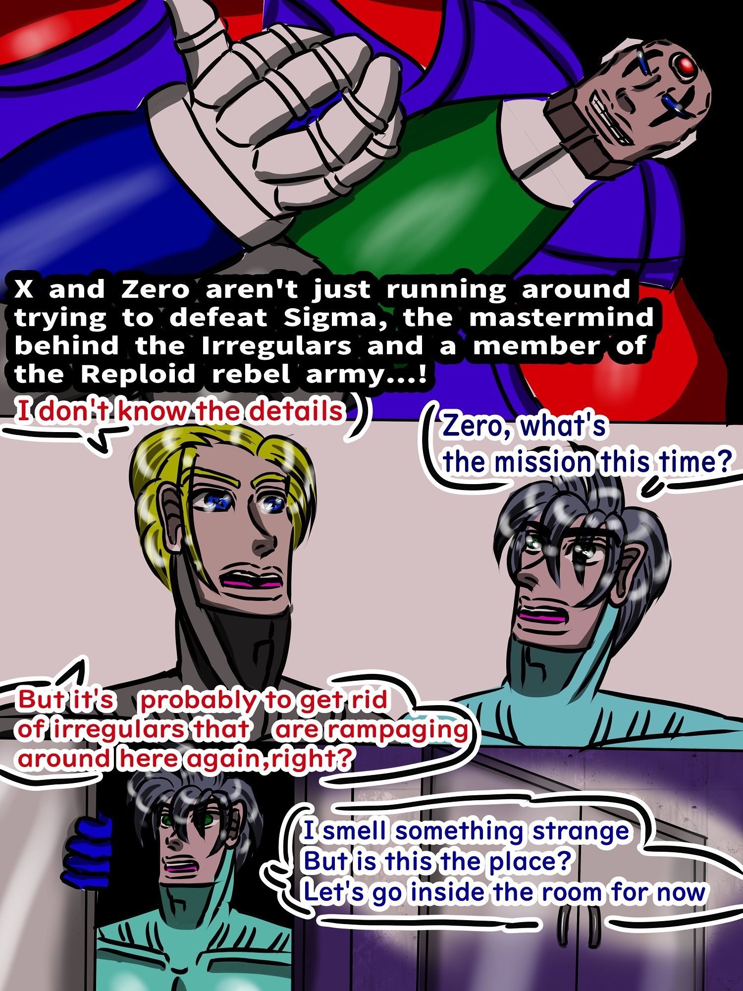 2Dogs Rebel Leader Part 2 Demoted Reploid rebel subordinate and mercenary compete in lewd cruising for commander’s favor 無料画像9