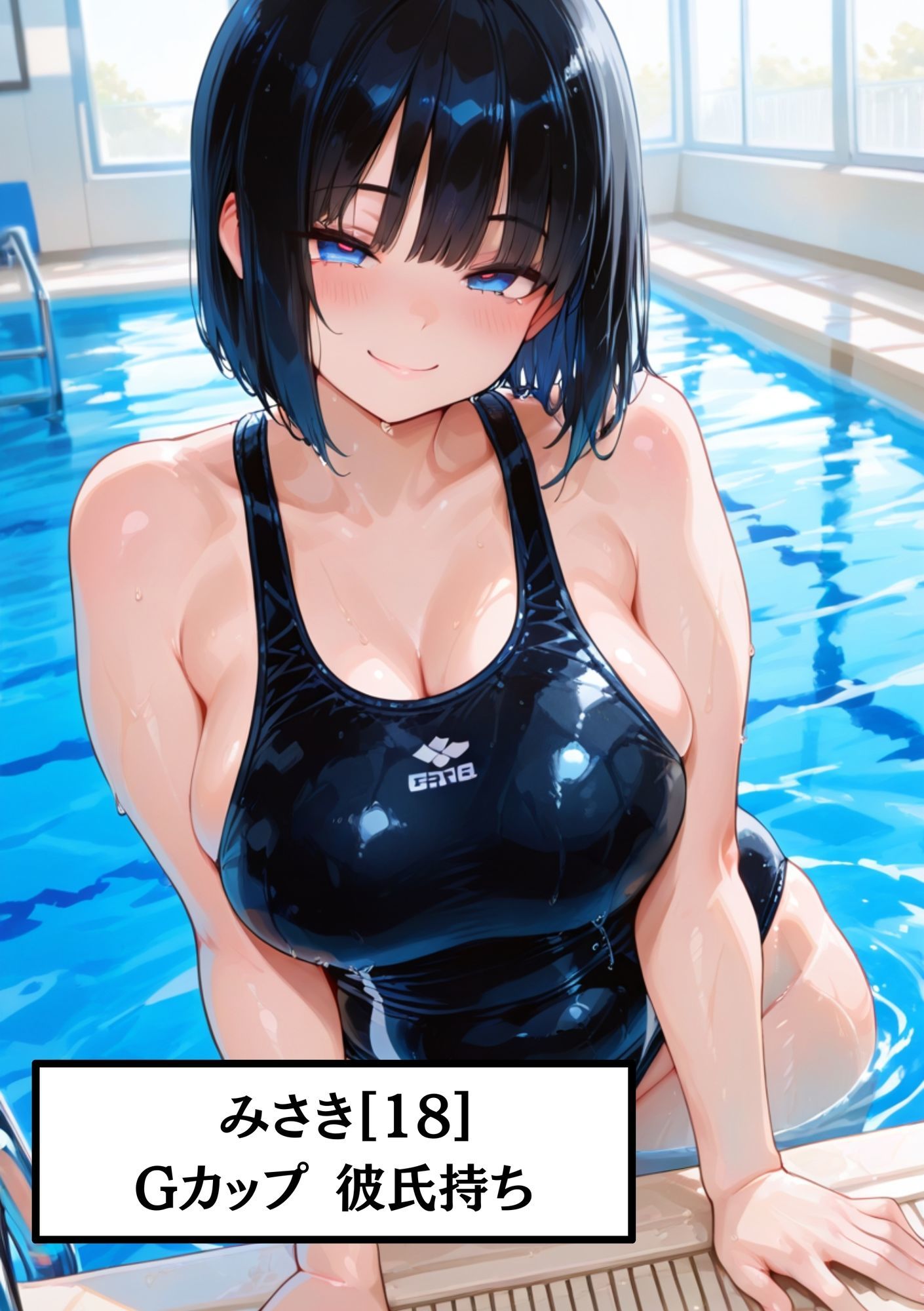 サンプル画像1:【彼氏持ち巨乳女子校生寝取ったったw】まさかの犯そうとしたら、まさかのみさき［18］Gカップが「誰もいないしこっそりえっちしよ？」そこからダメと言われながらも中出ししちゃった(スク水・水着・競泳水着【専門店】) [d_654610]