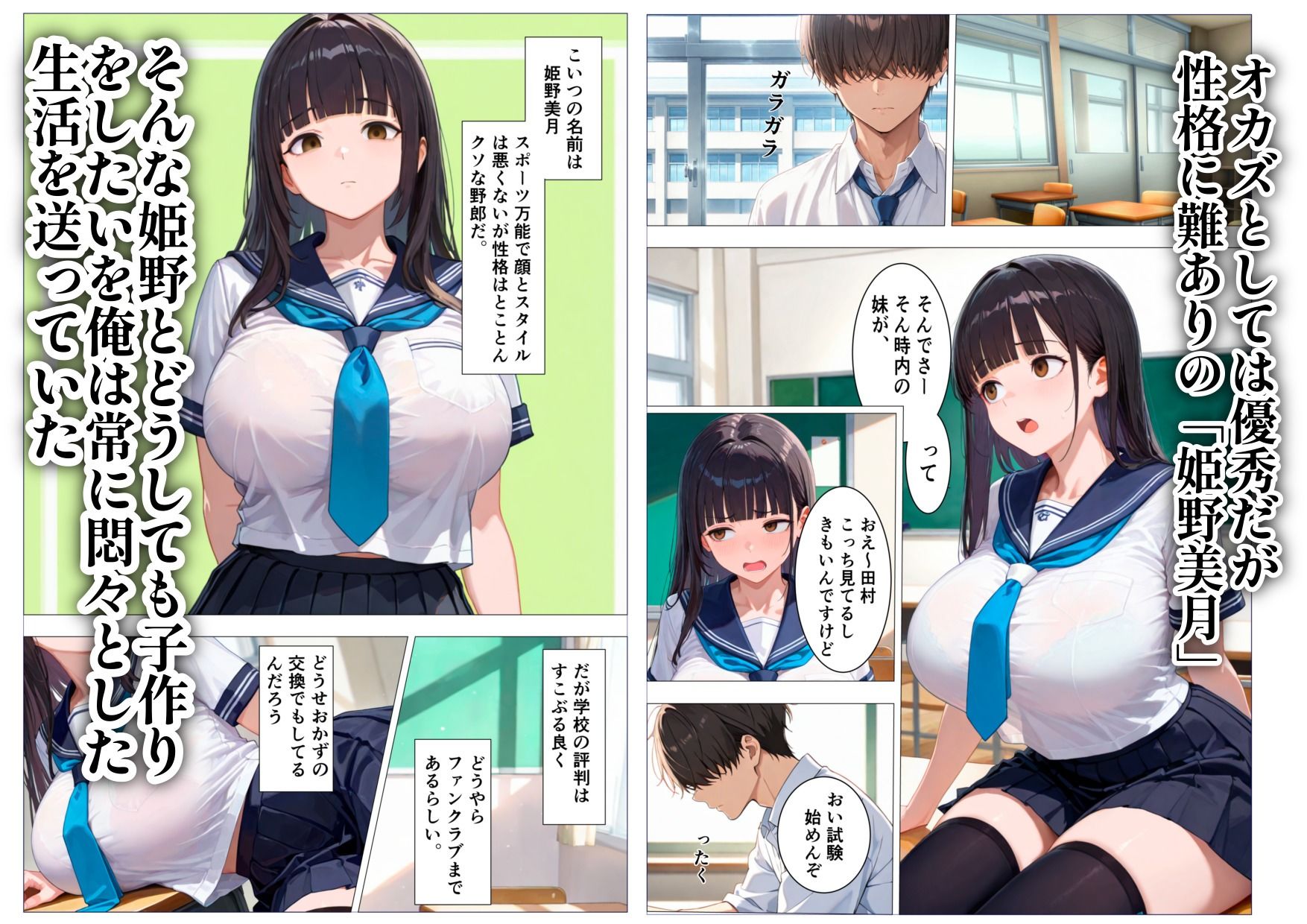 弱み握って生意気なガ？？と濃厚セックス〜特別指導でオナホ化計画〜（おまけつき） 画像1