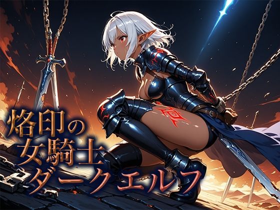 烙印の女騎士ダークエルフ【空想彩館】