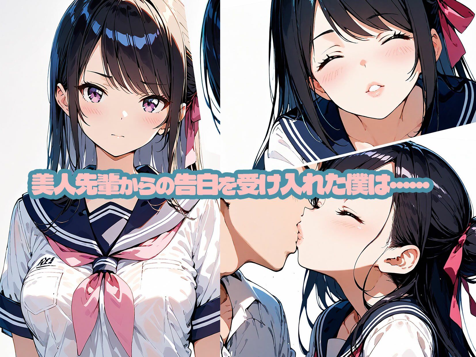 サンプル画像1:年上JKとイチャラブえっち  ななな先輩は僕の彼女(えろばんす亭) [d_655045]