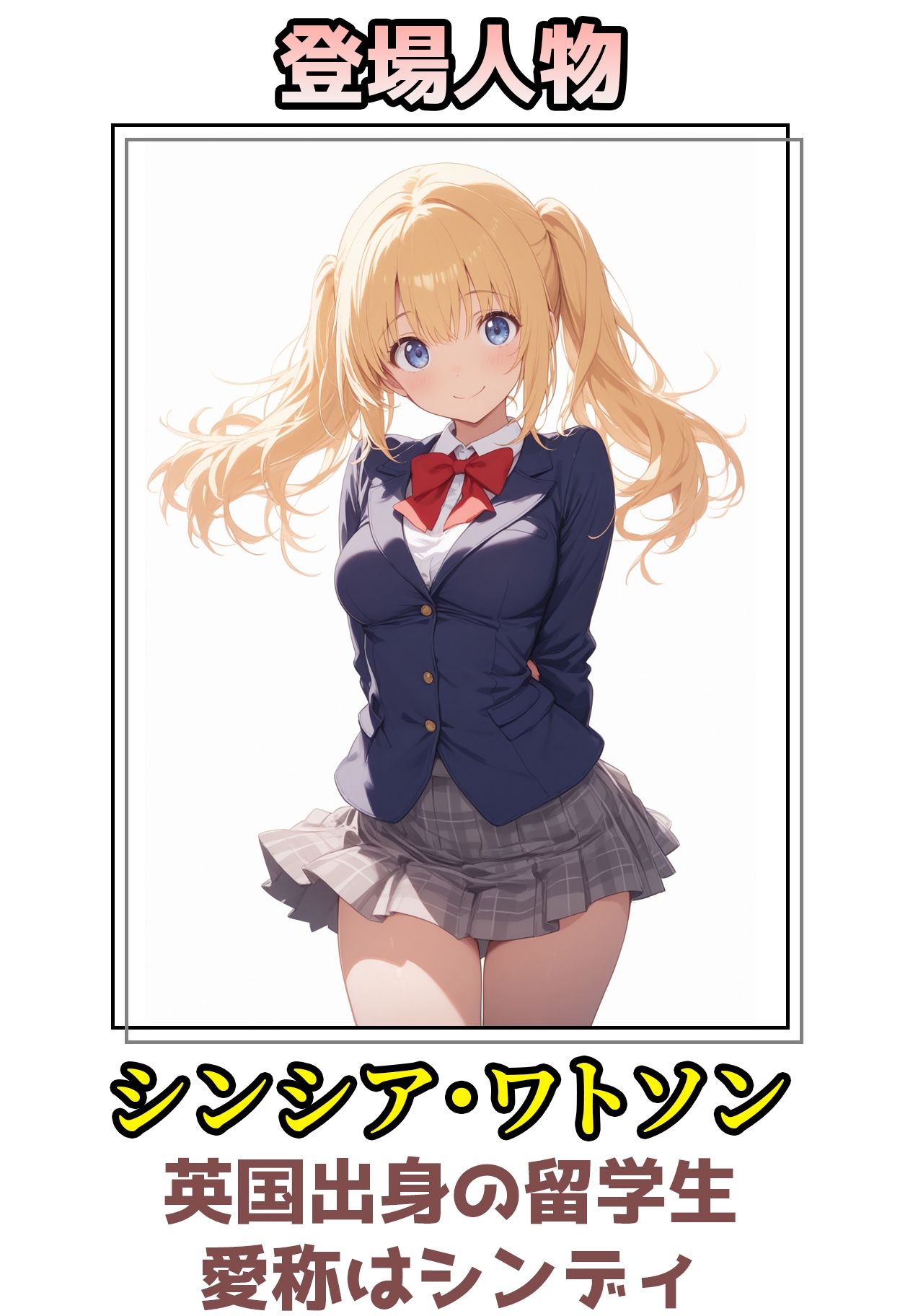 サンプル画像1:僕の彼女は英国出身の金髪美少女(コシヒカリ) [d_655204]