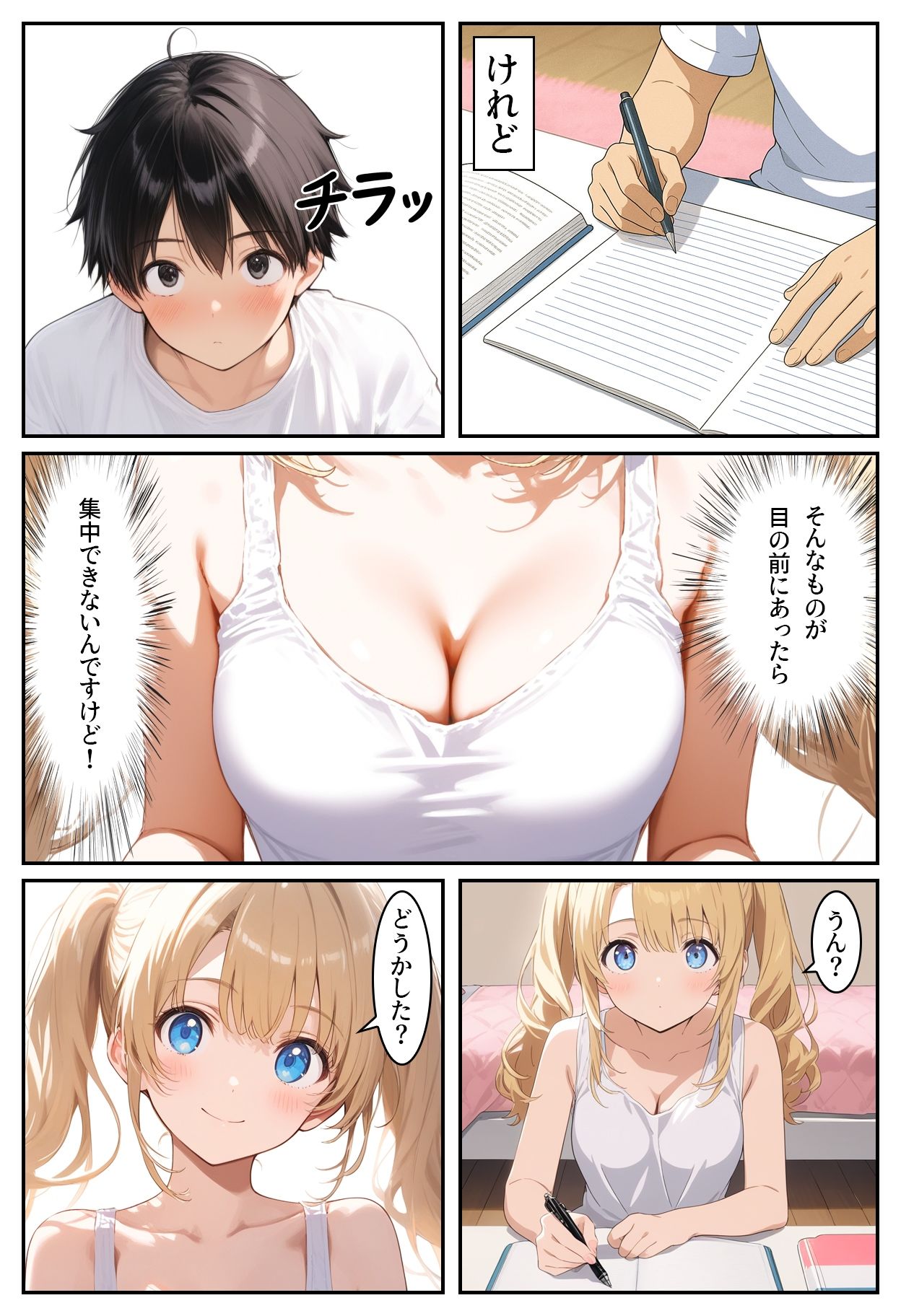 サンプル画像5:僕の彼女は英国出身の金髪美少女(コシヒカリ) [d_655204]