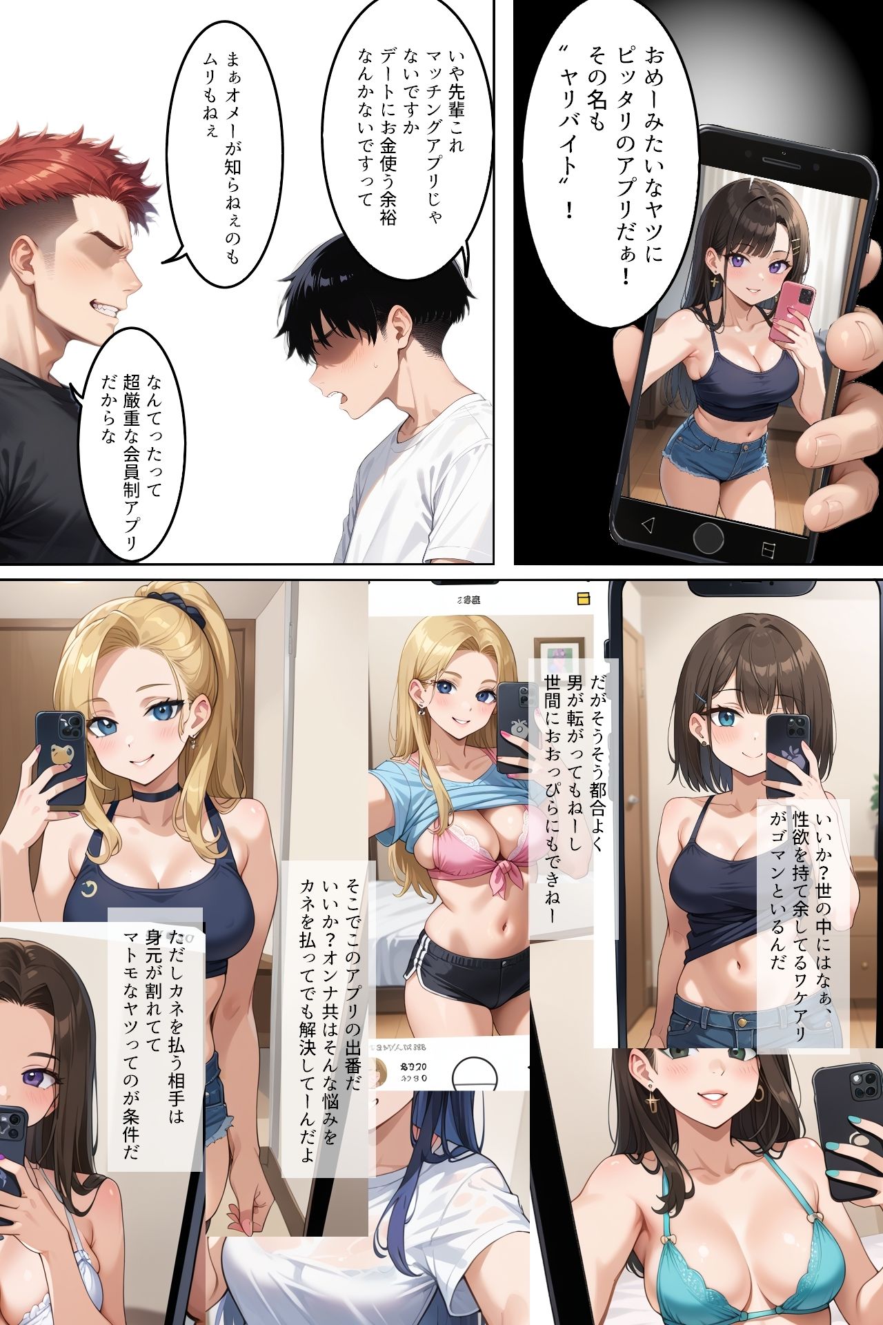 会員制マッチングアプリ ヤリバイト で性のお悩み解決します 画像1