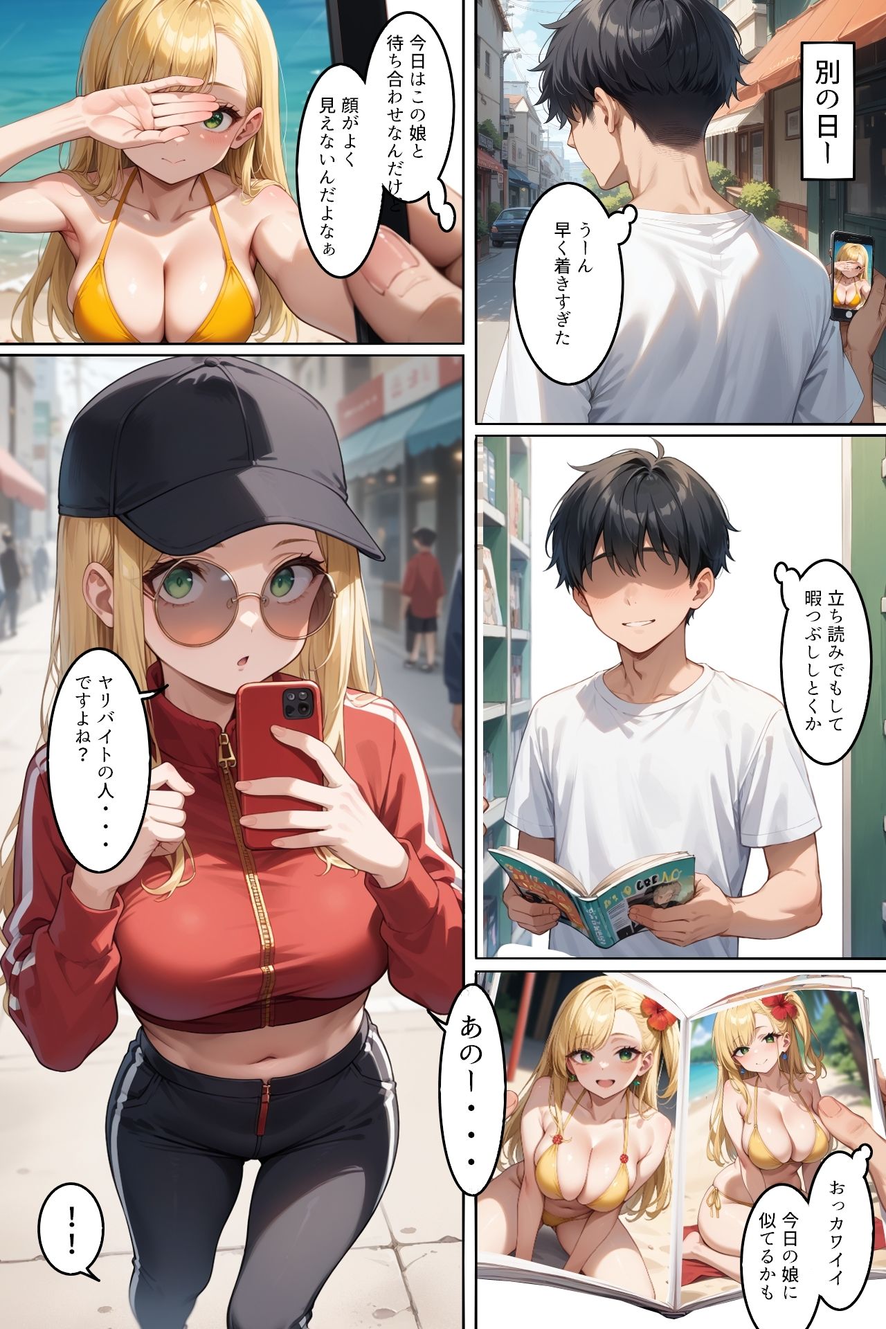 サンプル画像6:会員制マッチングアプリ  ヤリバイト  で性のお悩み解決します(あれこき亭) [d_655702]