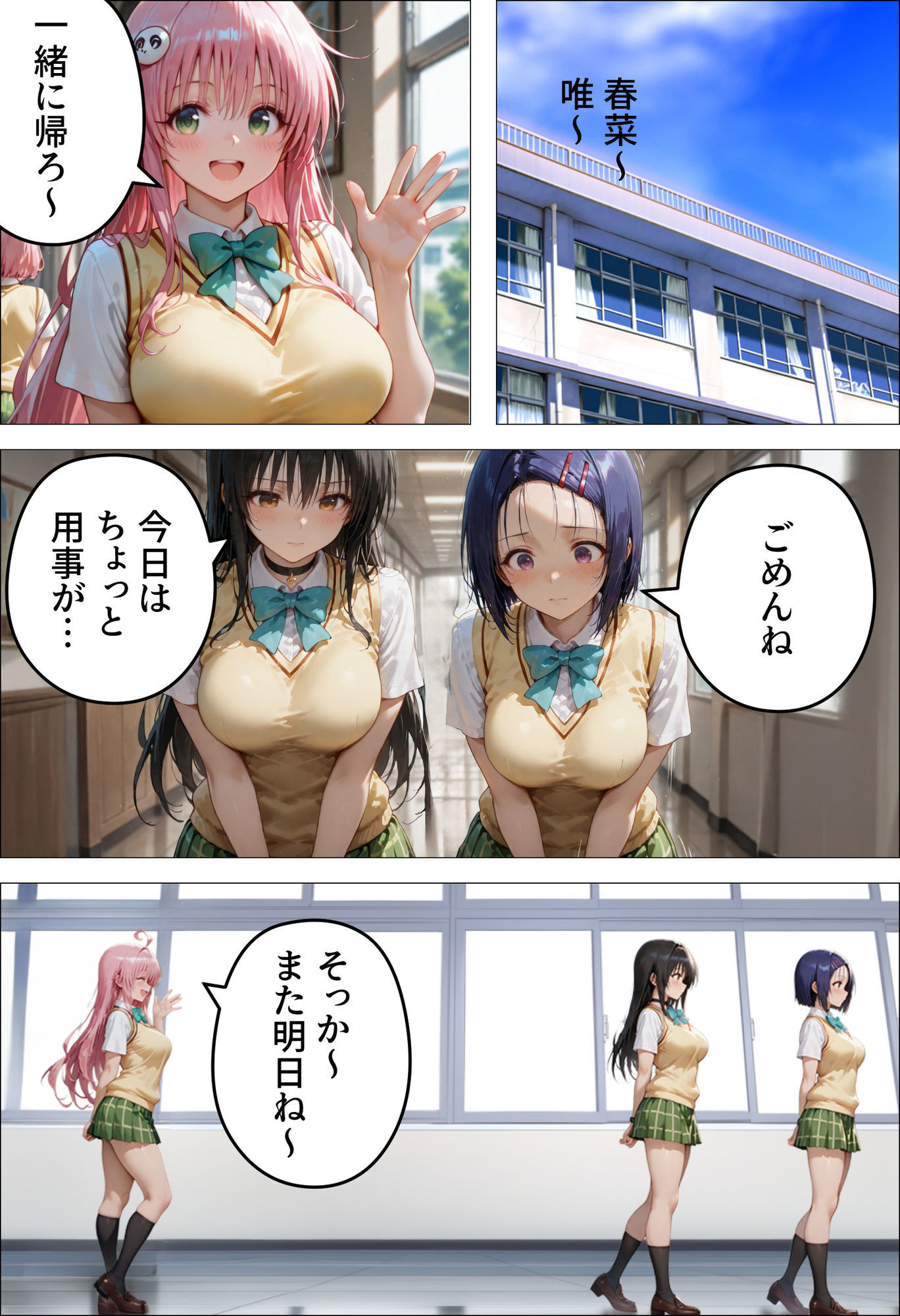 催●種付け学園 緊縛調教ボテ腹肉便器科へようこそ モ〇とラ〇編 画像6