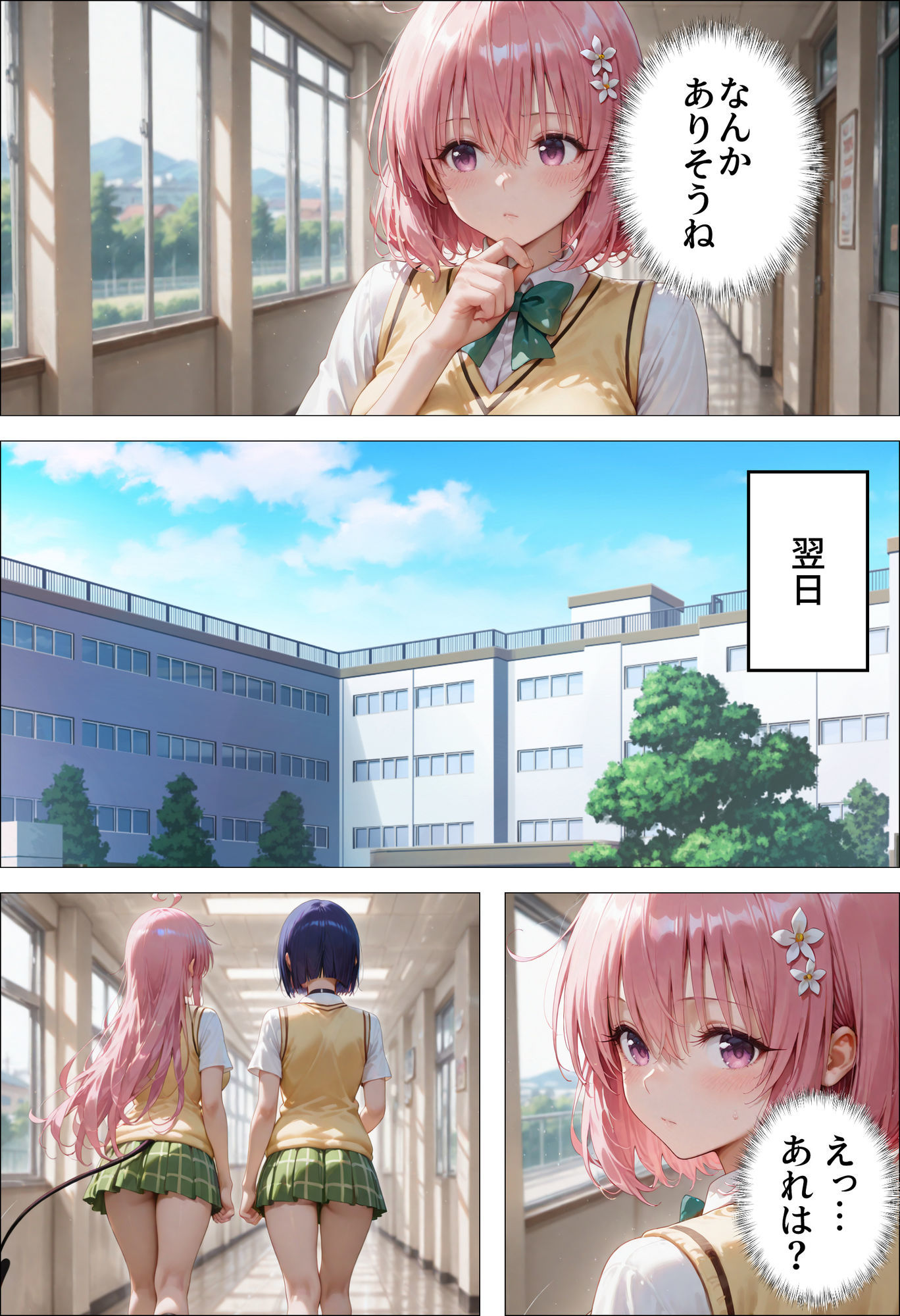 催●種付け学園 緊縛調教ボテ腹肉便器科へようこそ モ〇とラ〇編 画像9