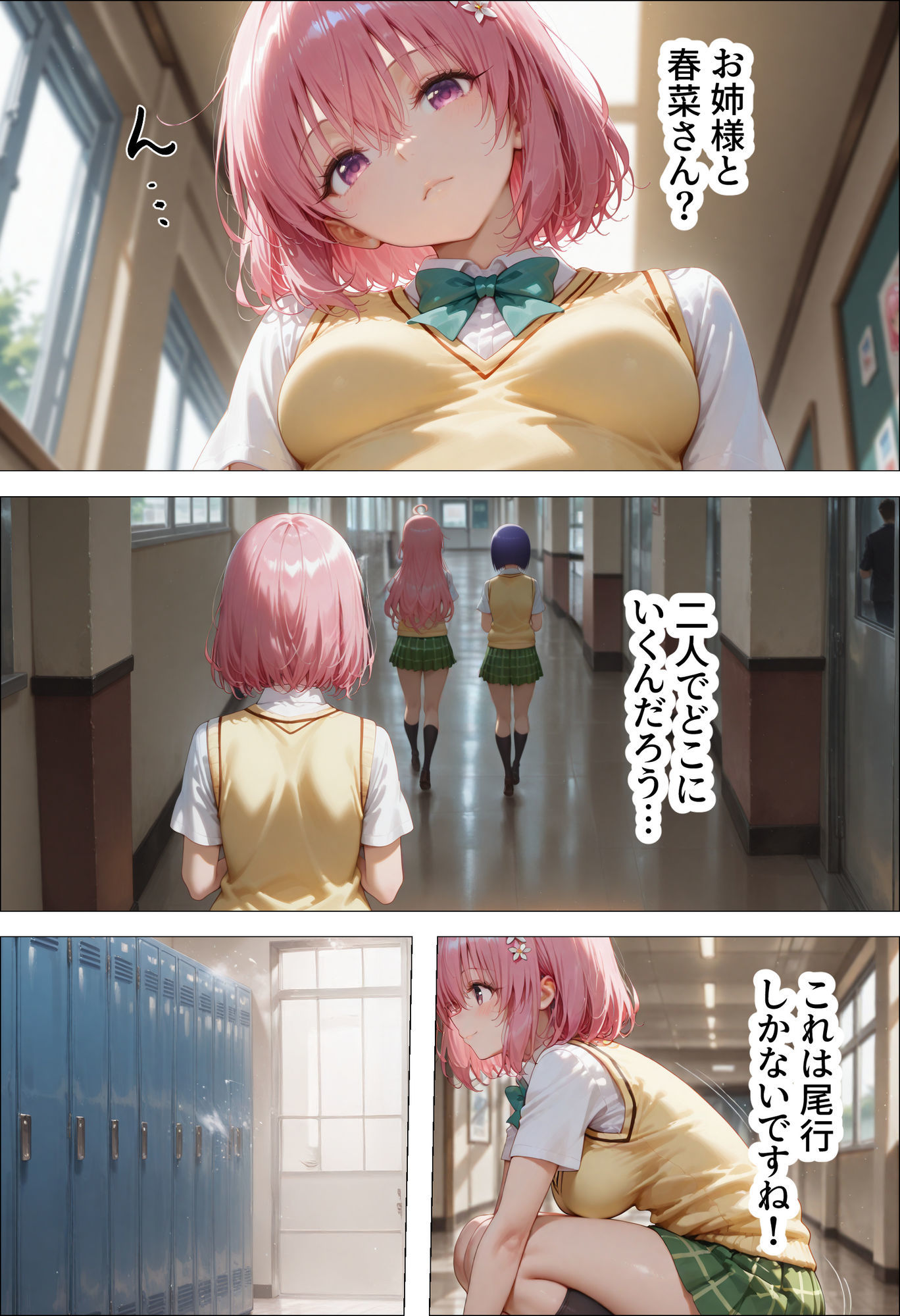 催●種付け学園 緊縛調教ボテ腹肉便器科へようこそ モ〇とラ〇編 画像10
