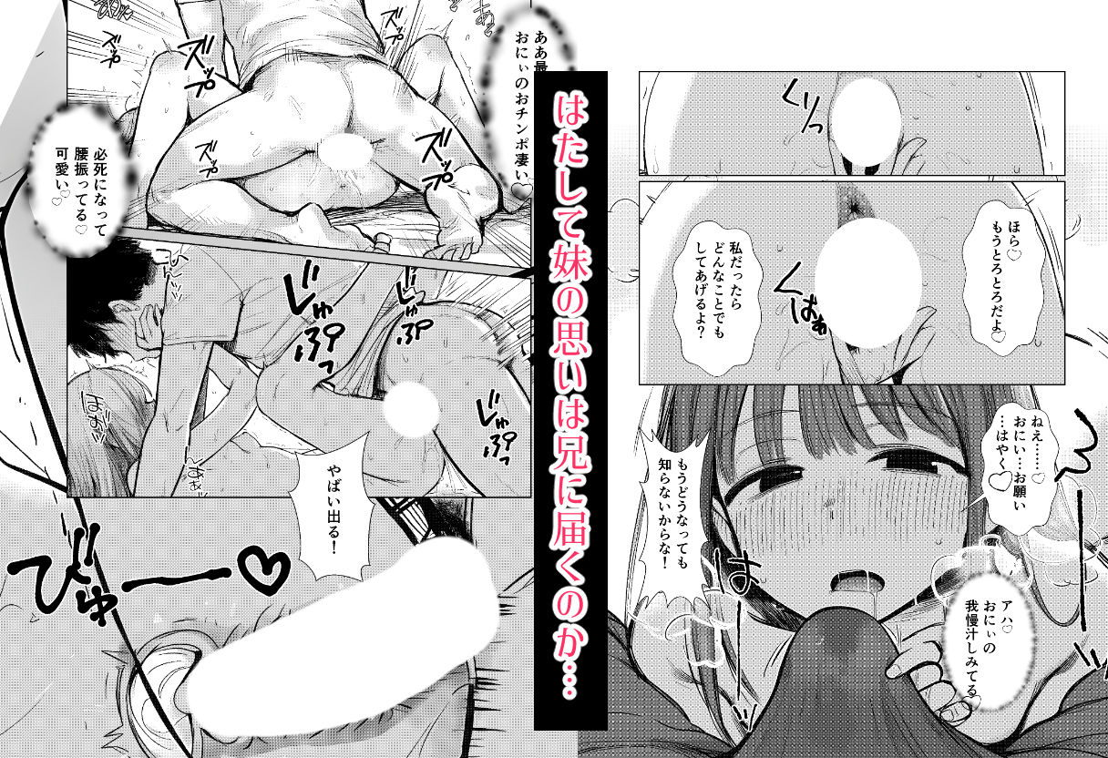 サンプル画像6:兄を大好きな妹がやっちゃう話(貧乳いちごみるく) [d_655864]