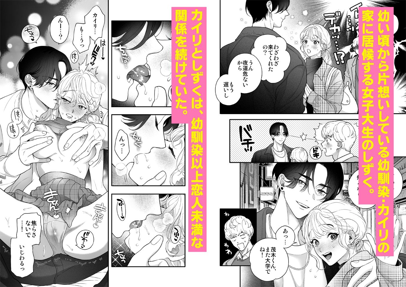 ひとつ屋根の下、幼馴染はふしだらに。 1枚目