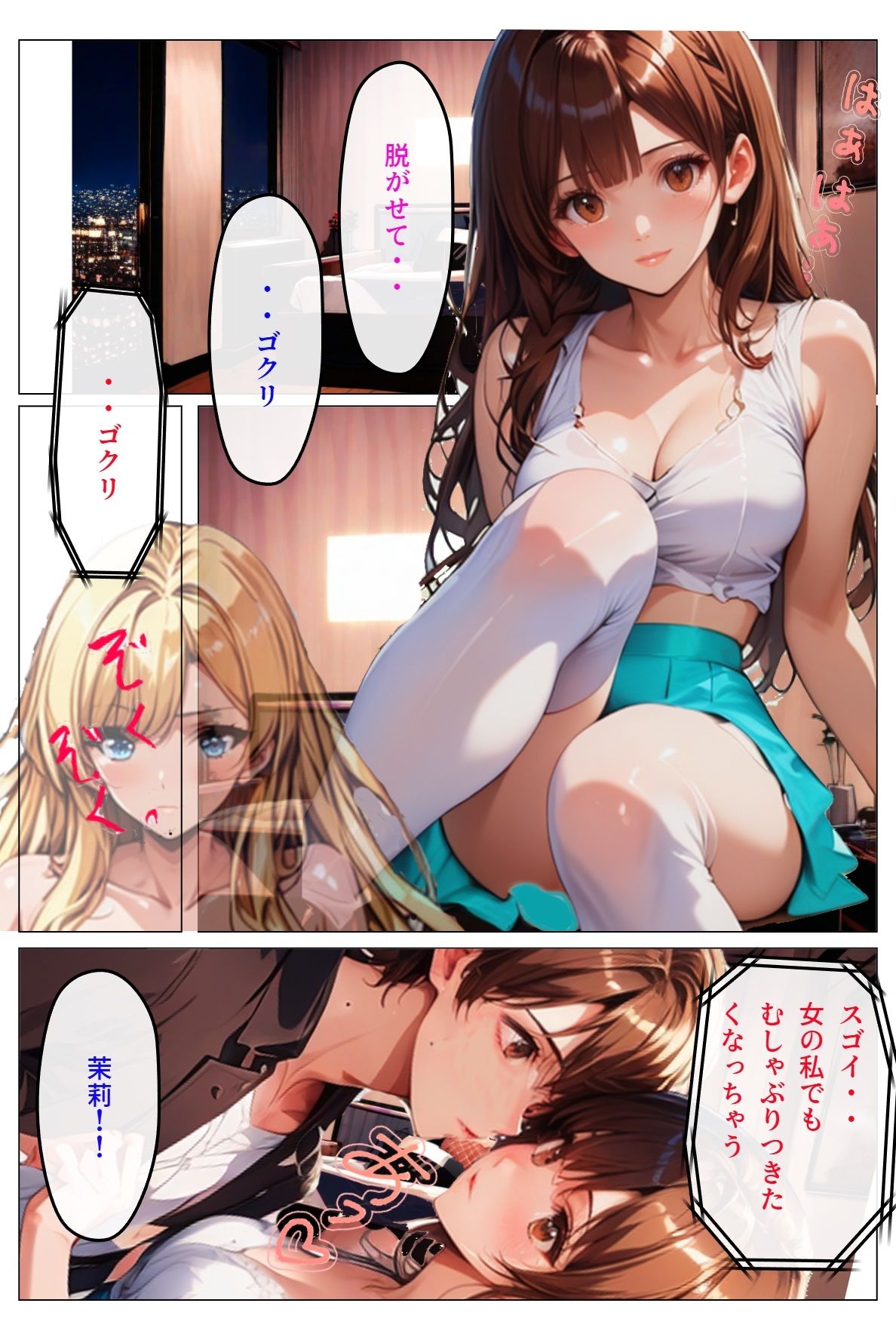 サンプル画像5:女の子が透明人間になったらする事(さまよゆもい) [d_656146]