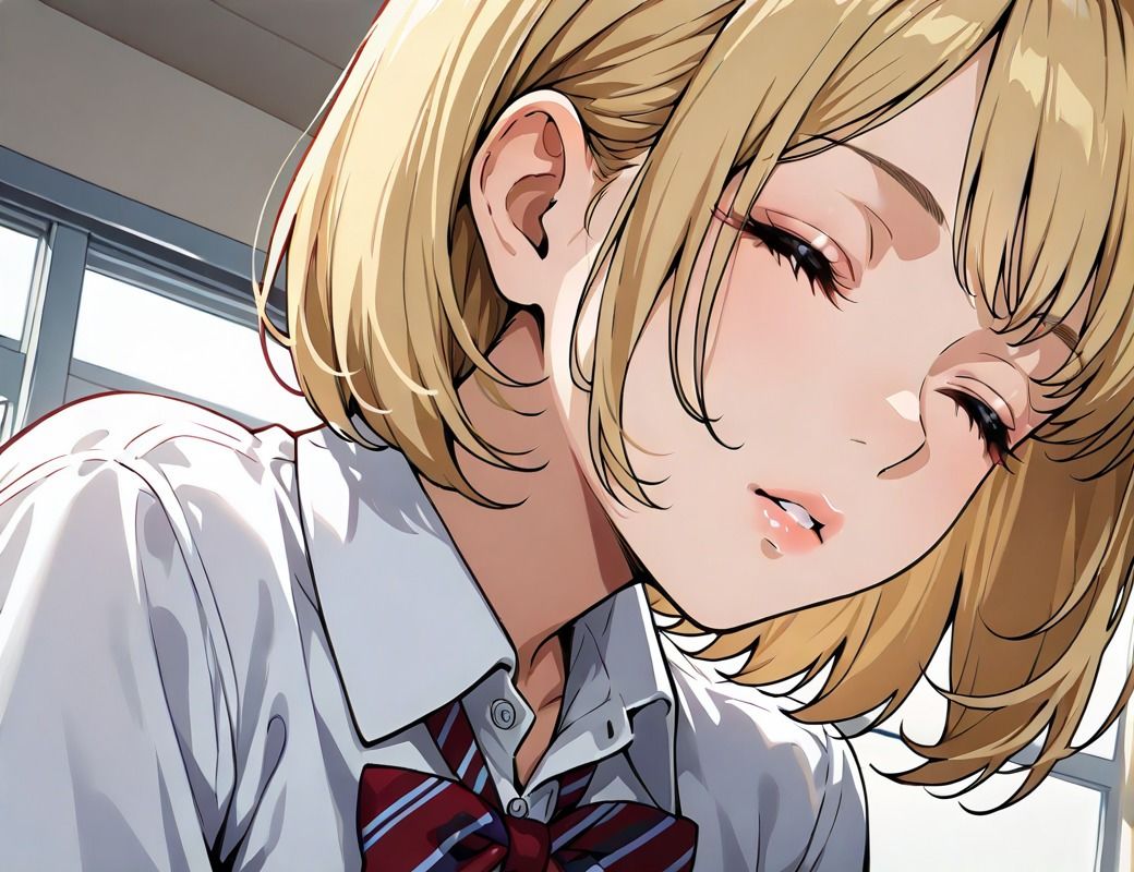 サンプル画像1:ギャル学園NO.1〜生意気なギャルを突き倒す！！(ミルクポテト) [d_656650]