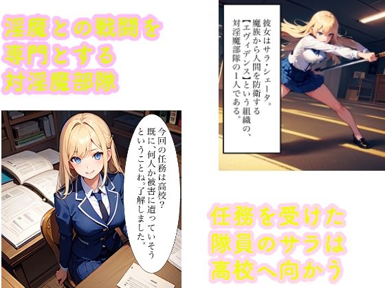 サンプル画像1:サラ・シェータ vs淫魔編(Yuki) [d_656767]