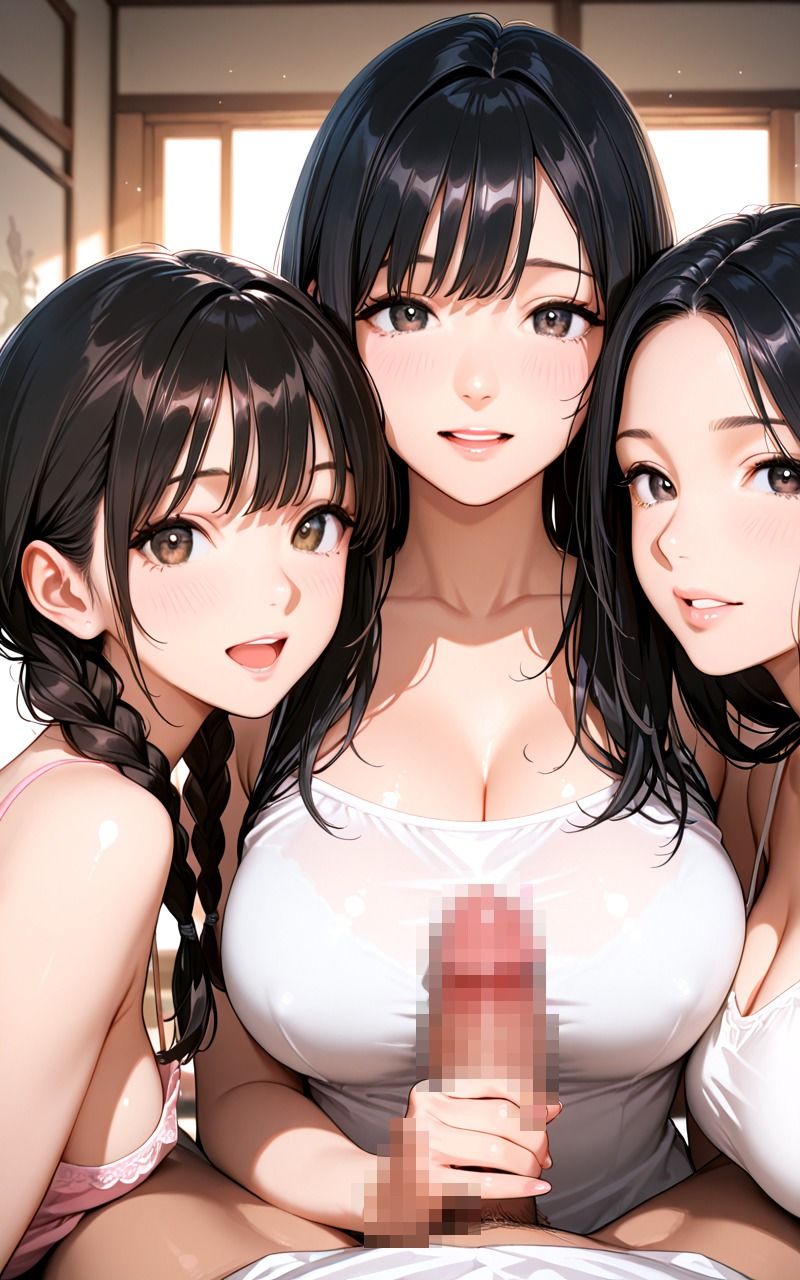 サンプル画像4:親に内緒でおじさんと遊んだ夏〜全員寝取られ・孕ませ〜(エレナ出版) [d_656775]