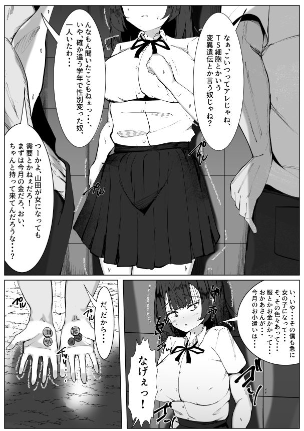 虐められっ子の僕がTSしたら・・・〜虐められて初めて感じる快楽に僕はメスを覚えてしまう〜_2