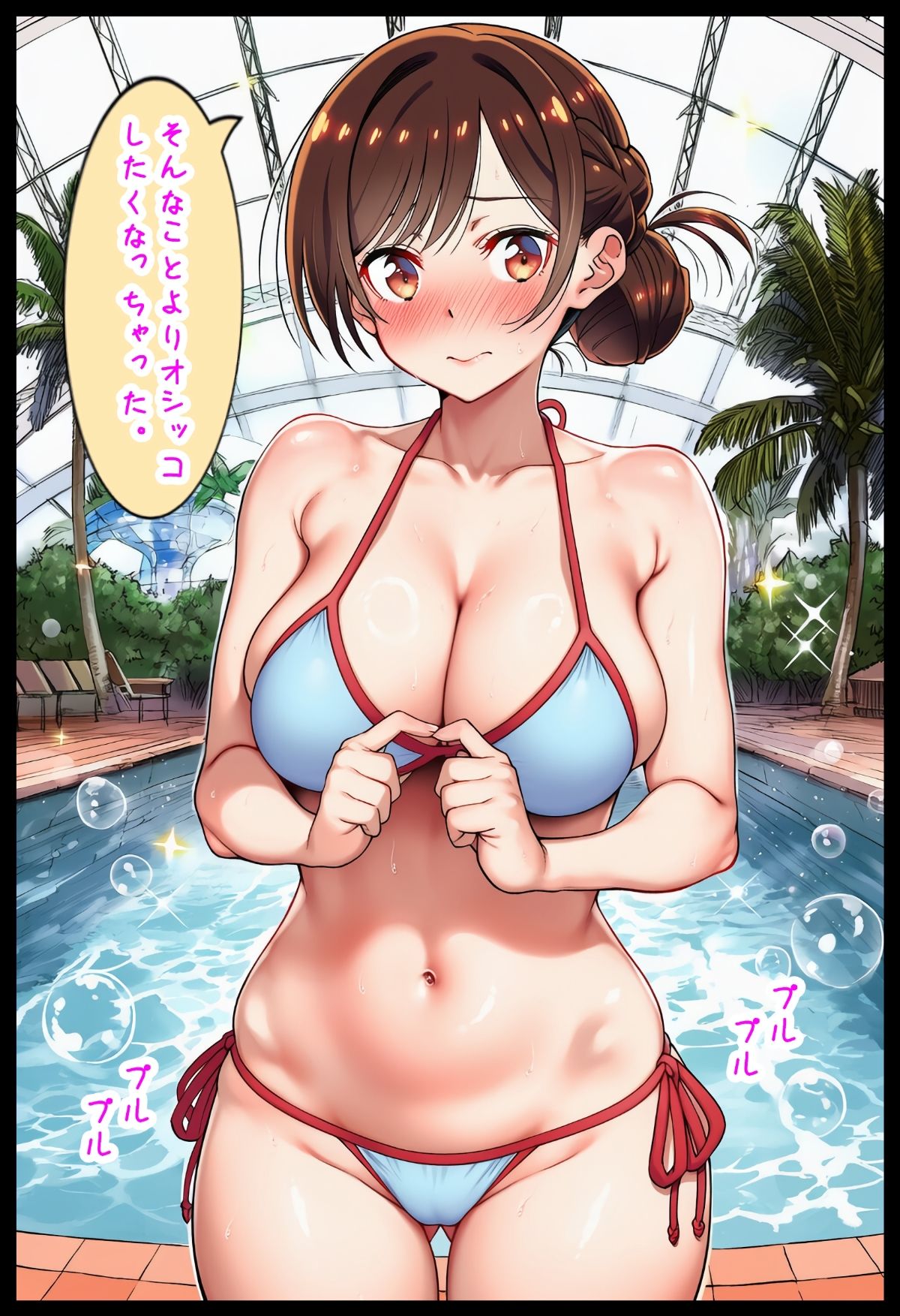 サンプル画像2:彼女、放尿します！(流水の館) [d_657560]