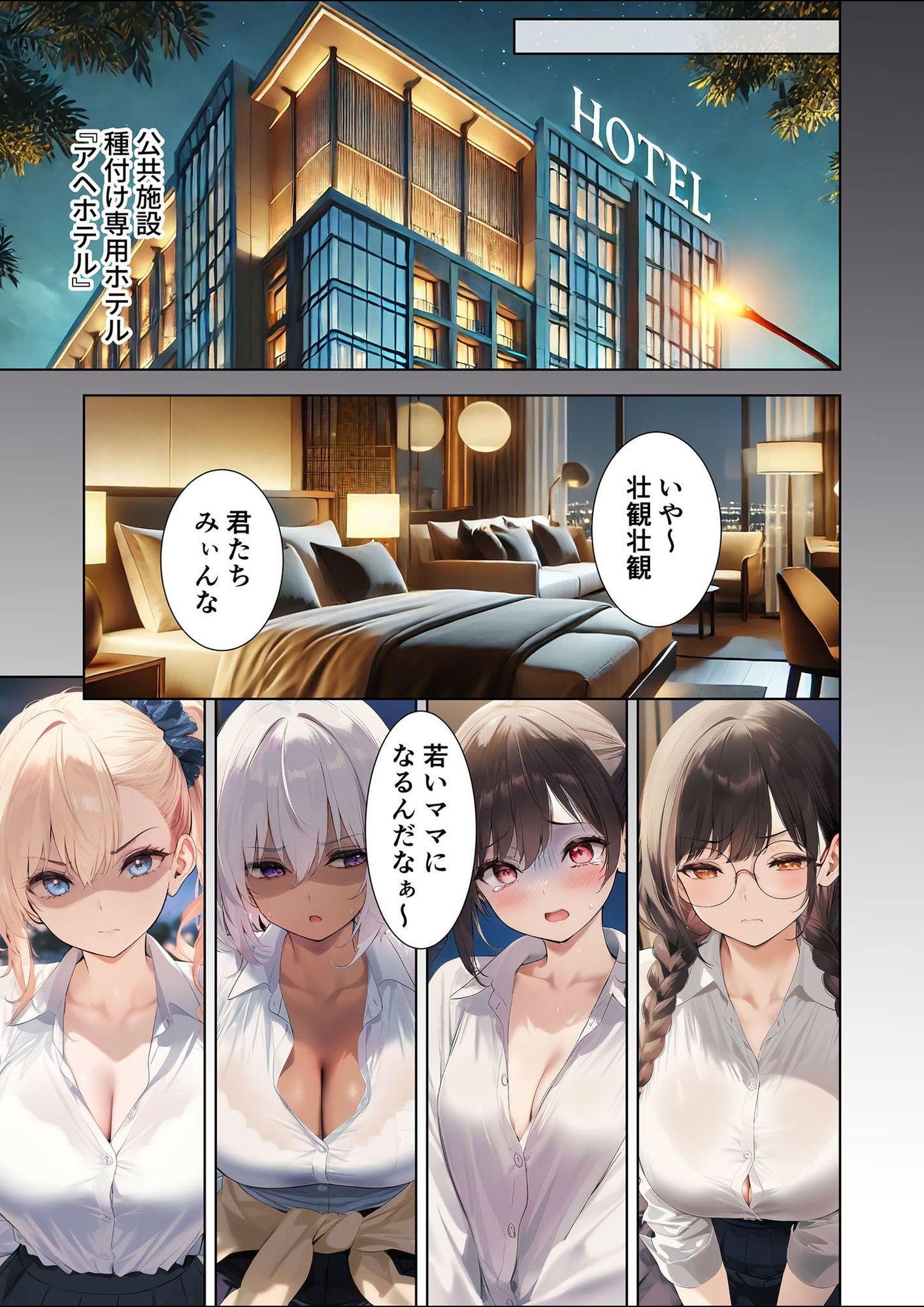 サンプル画像3:拒否権なし！絶対種付け制度 〜生意気ヒロインやり放題パック（1）〜(ラビットフット) [d_657637]