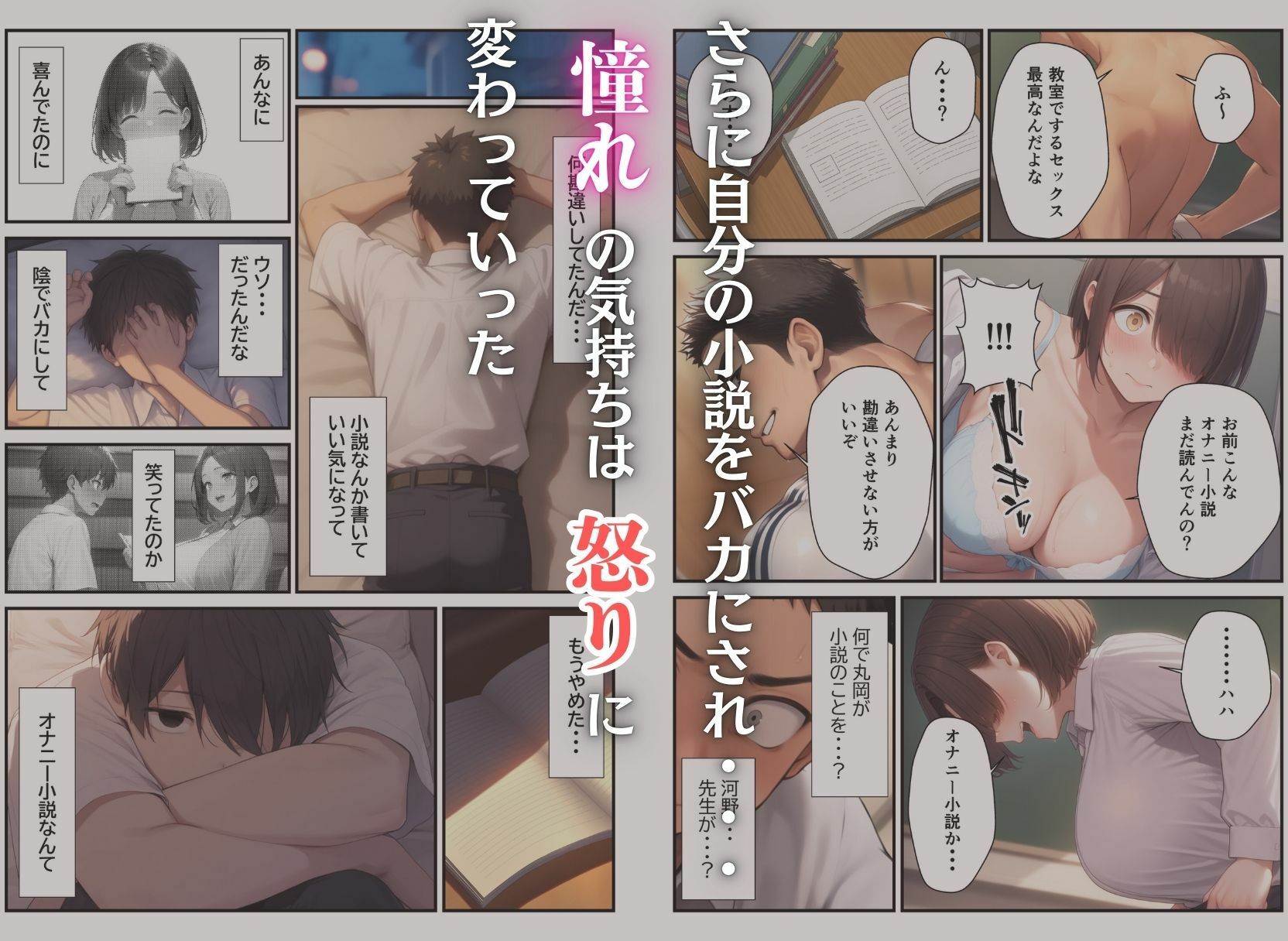 サンプル画像4:憧れのむちむち熟女教師と特別課外セックスで童貞卒業(まんまん屋) [d_657837]