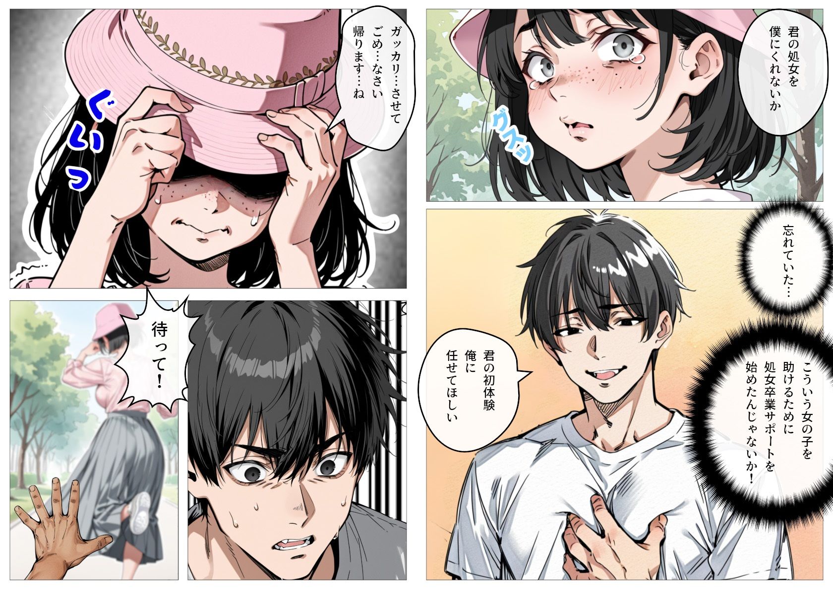 サンプル画像5:処女卒業サポート(ピココミック) [d_657847]