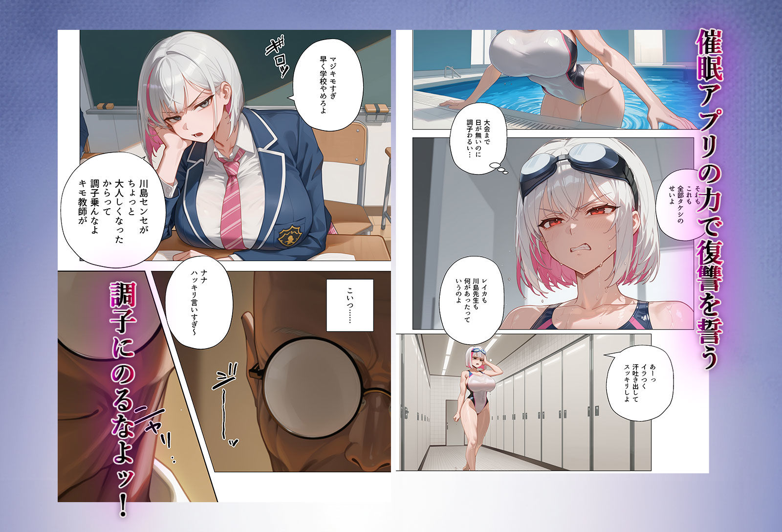 脳筋生意気モラハラ生徒を催◯リベンジ！＃3  舐めたスポーツギャルにメスイキリベンジ 画像3