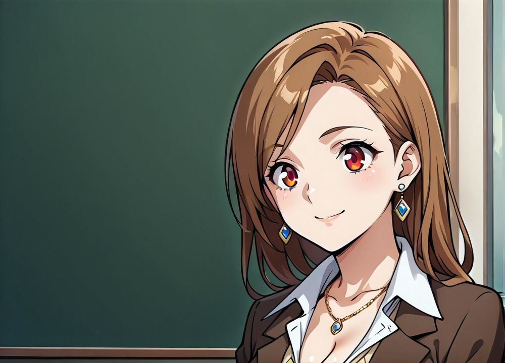 サンプル画像2:淫乱女教師NO.1〜憧れの先生とやり倒す！！(ミルクポテト) [d_658635]