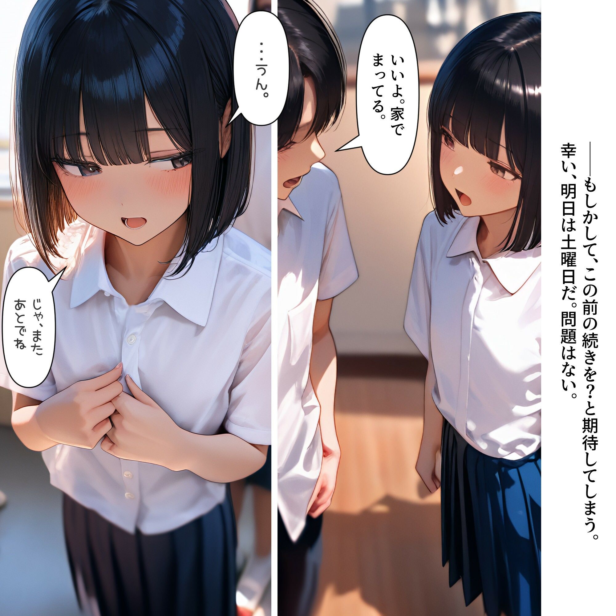 寝たふりして誘う幼なじみ2