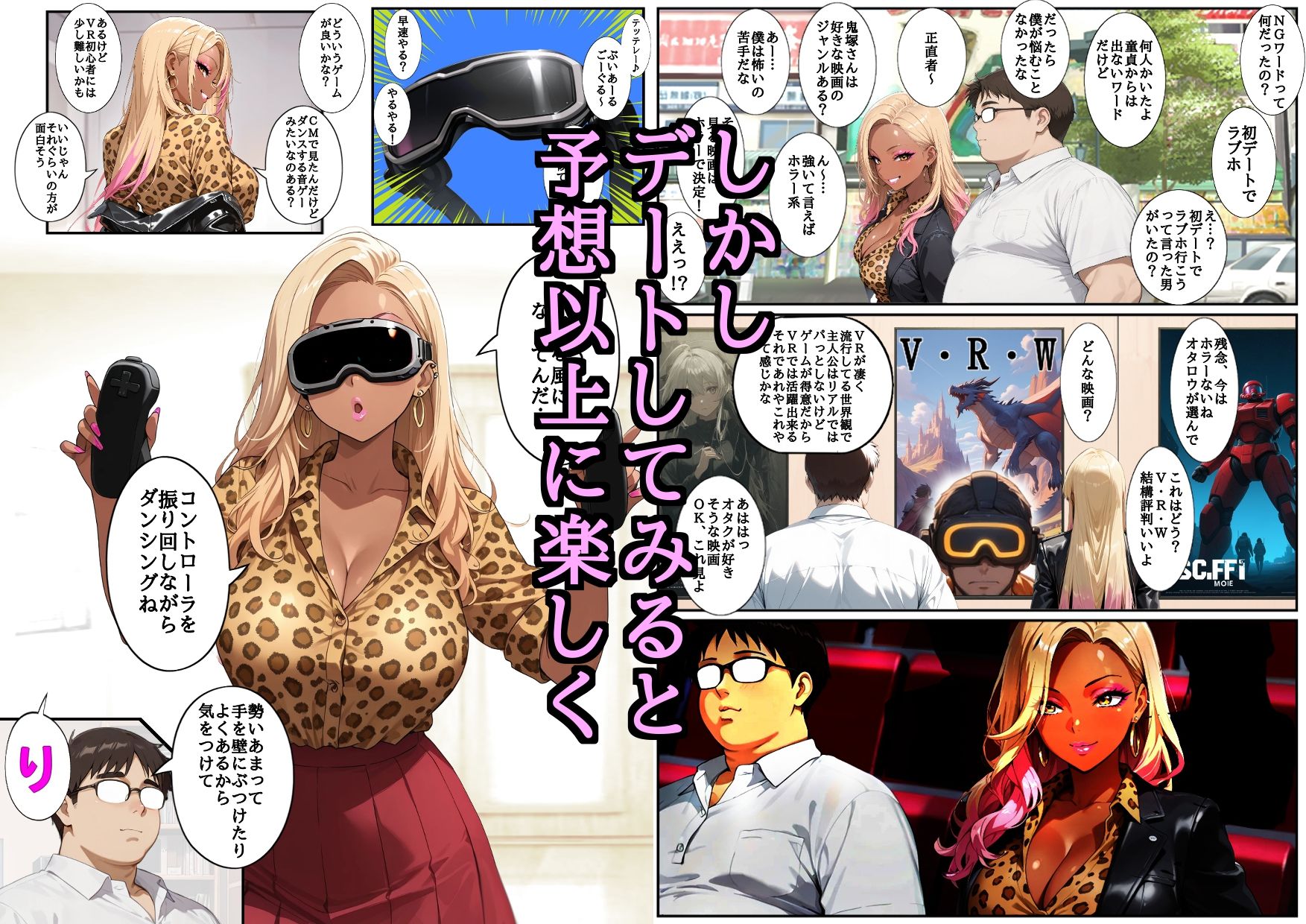 学園一ビッチと噂のギャルが罰ゲームでガチなオタクと付き合ったら… 画像3