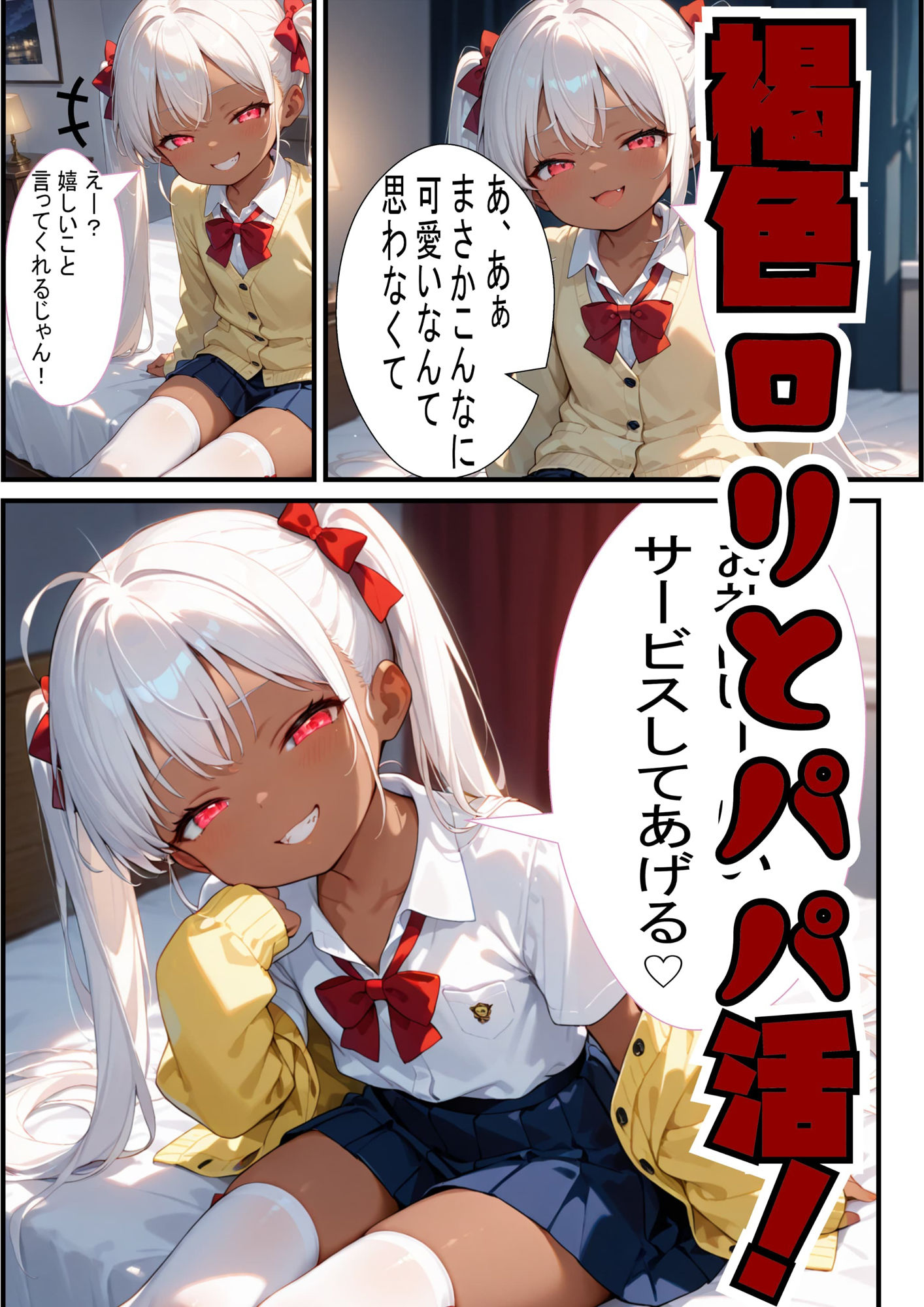 パパ活が大好きな褐色メス〇キの生ハメ濃厚セックス記録-1