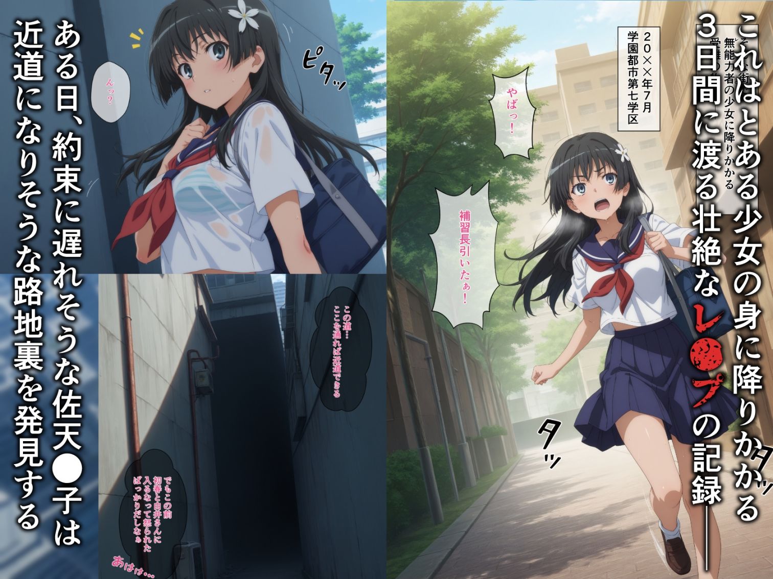 とある少女の凌●記録〜佐天●子誘拐編〜 画像1