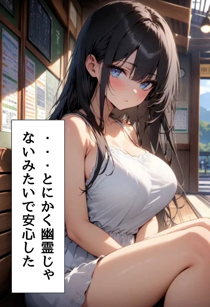 爆乳匿名少女と田舎駅セックス 画像7