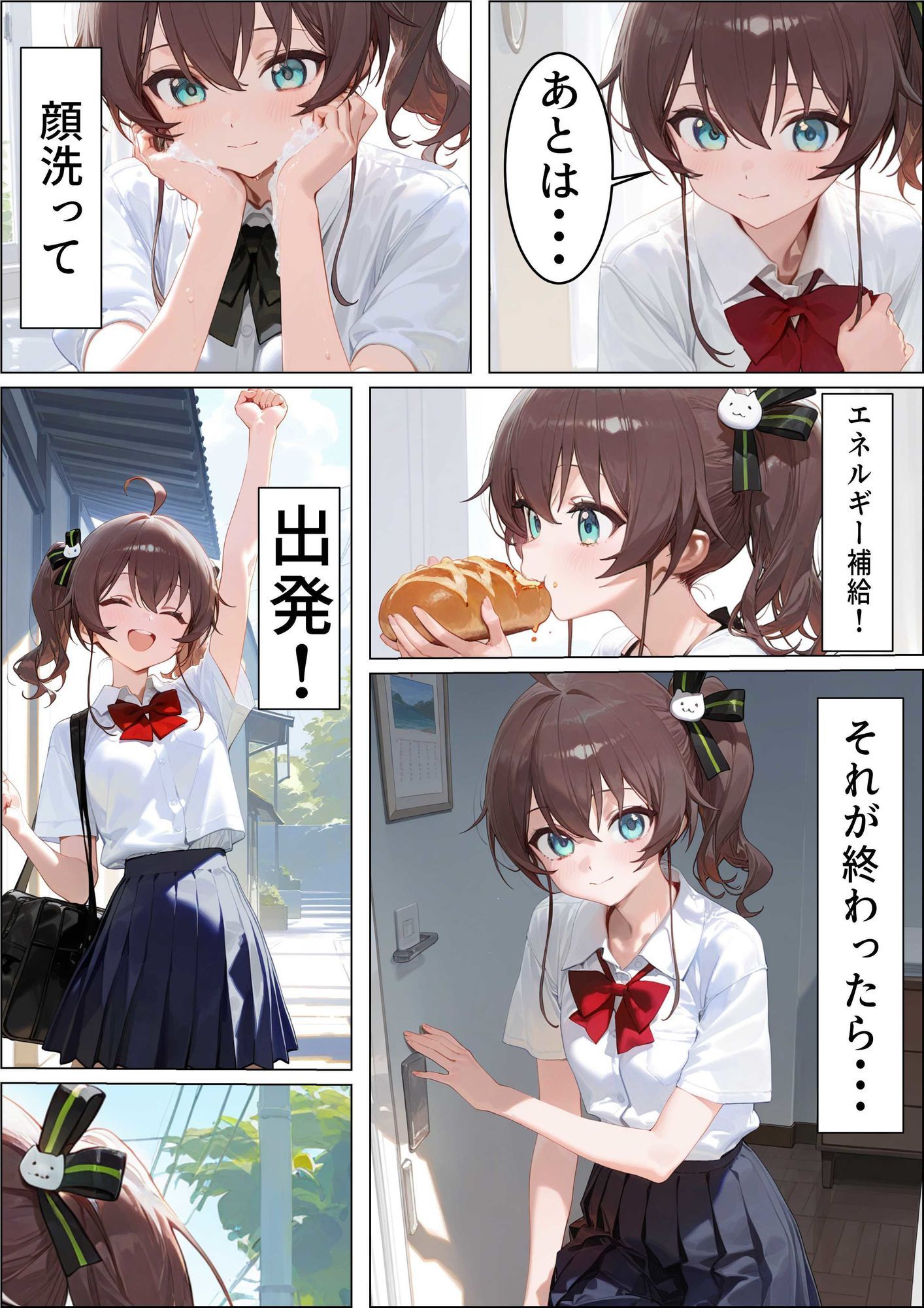 サンプル画像6:お掃除当番っ 4  夏色まつりver(YM) [d_660614]