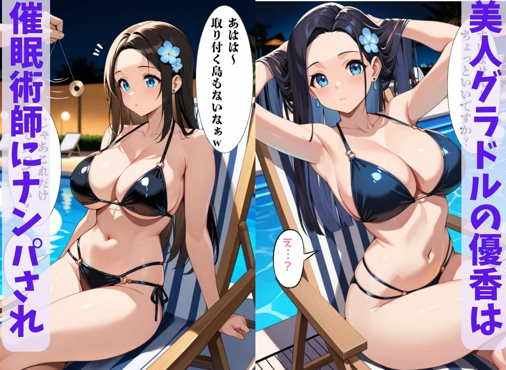 サンプル画像1:催◯ナンパ2 グラビアアイドル優香編  〜美人グラドルは催◯調教されて性奴●になる〜(ねむりのまほろば) [d_661192]